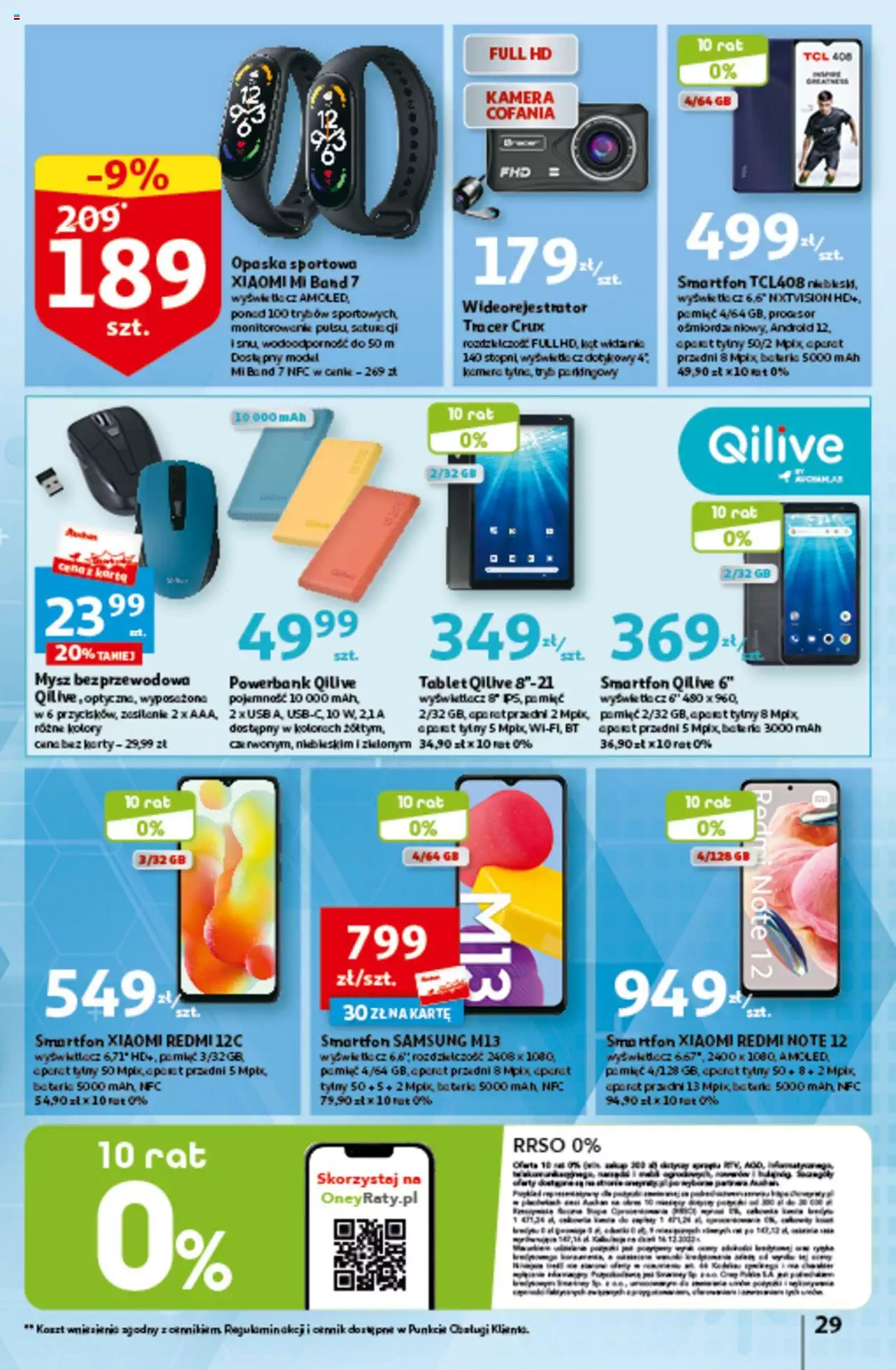 Auchan Czas na wypoczynek Hipermarket Gazetka ważna od 09.06.2023 do 14.06.2023 strona 29