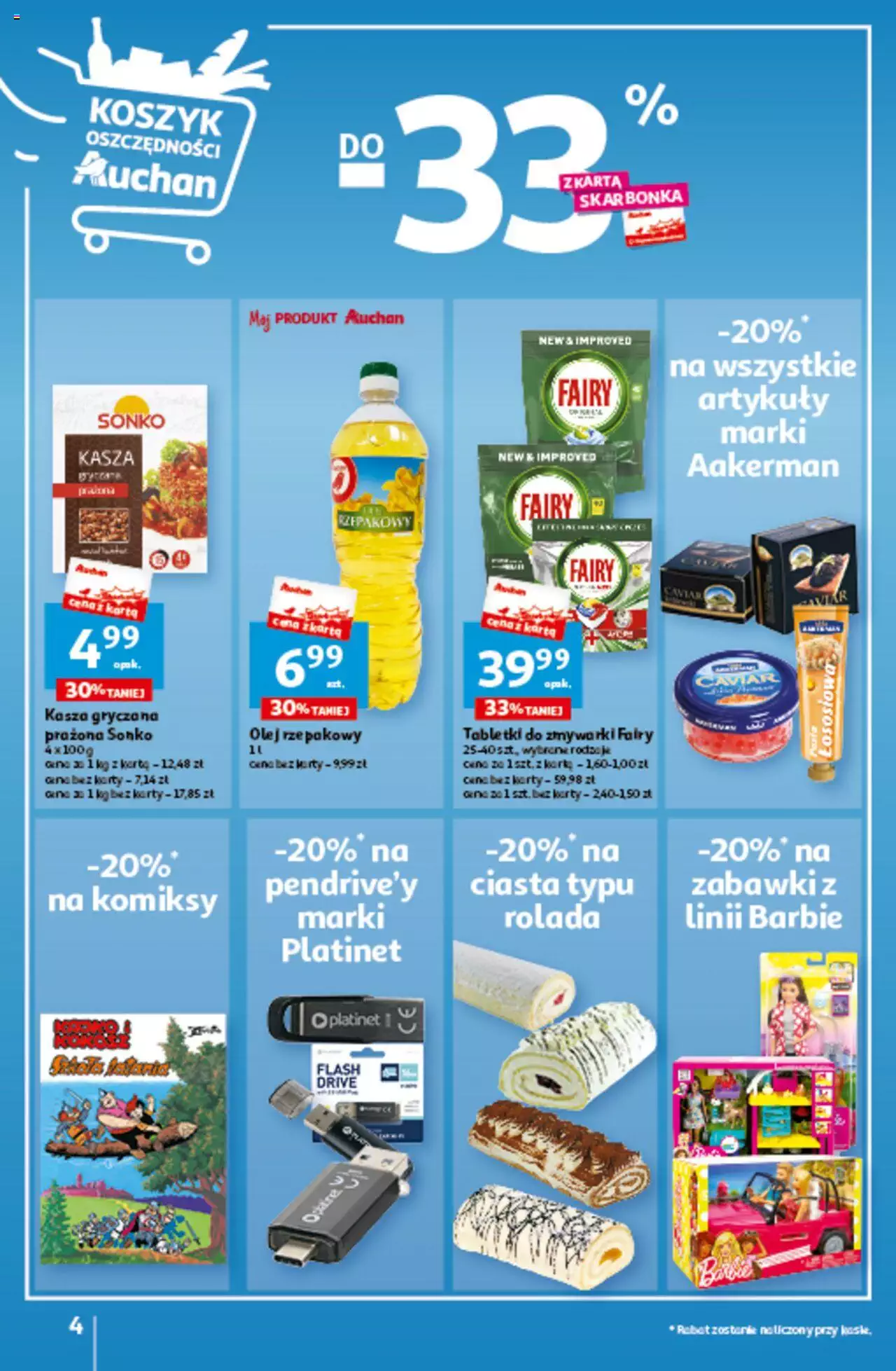 Auchan Czas na wypoczynek Hipermarket Gazetka ważna od 09.06.2023 do 14.06.2023 strona 4