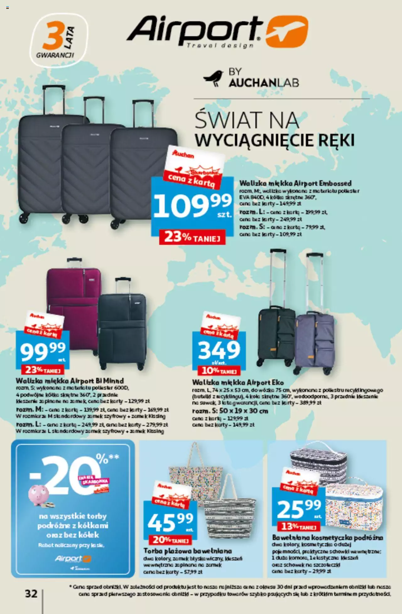 Auchan Czas na wypoczynek Hipermarket Gazetka ważna od 09.06.2023 do 14.06.2023 strona 32