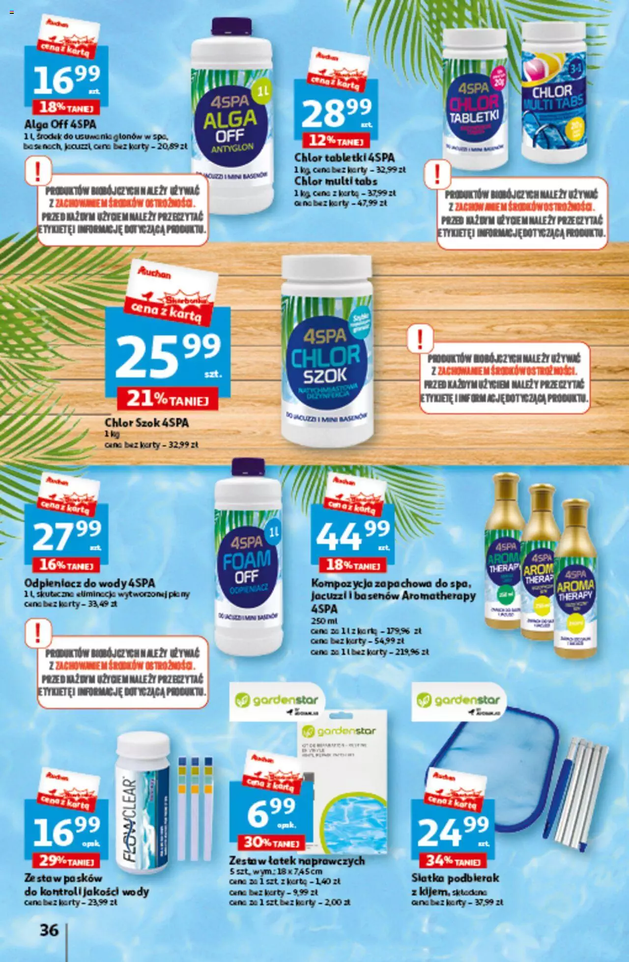 Auchan Czas na wypoczynek Hipermarket Gazetka ważna od 09.06.2023 do 14.06.2023 strona 36