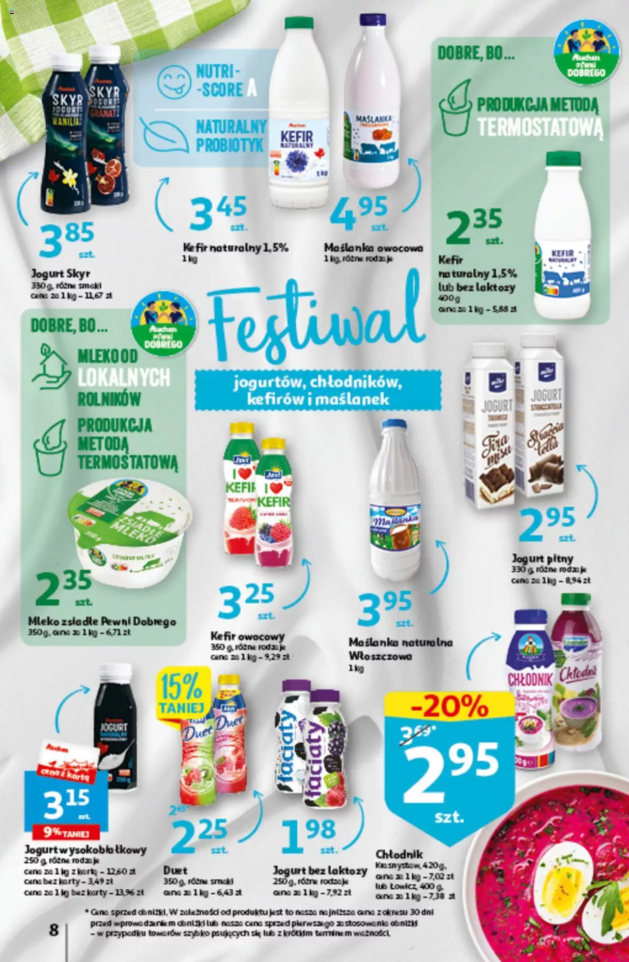 Auchan Czas na wypoczynek Hipermarket Gazetka ważna od 09.06.2023 do 14.06.2023 strona 8