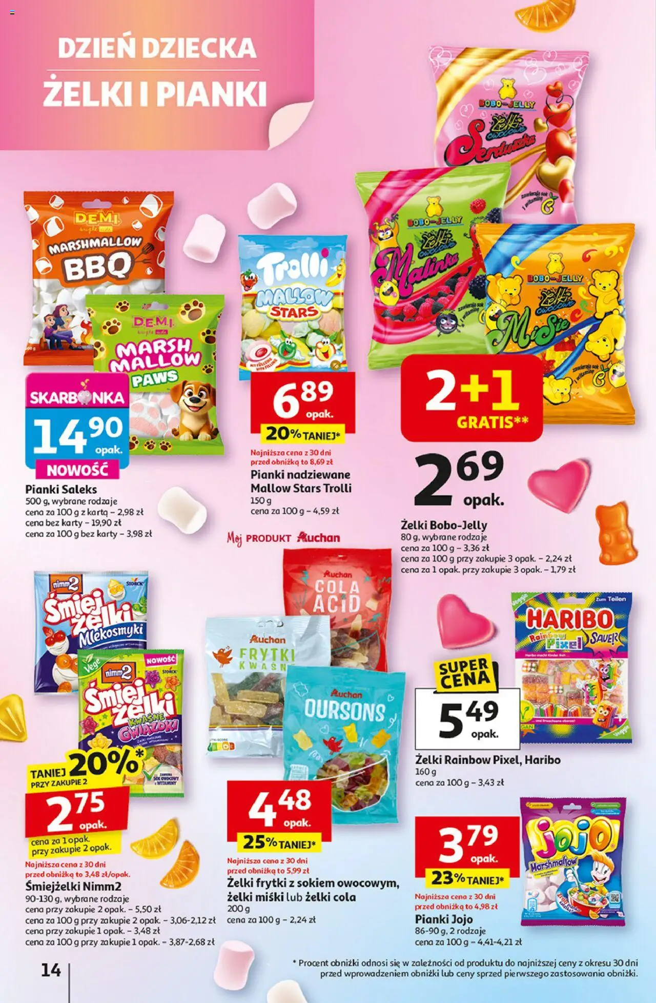 Auchan Dobra Zabawa to Poważna Sprawa Hipermarket Gazetka ważna od 29.05.2025 do 04.06.2025 strona 14