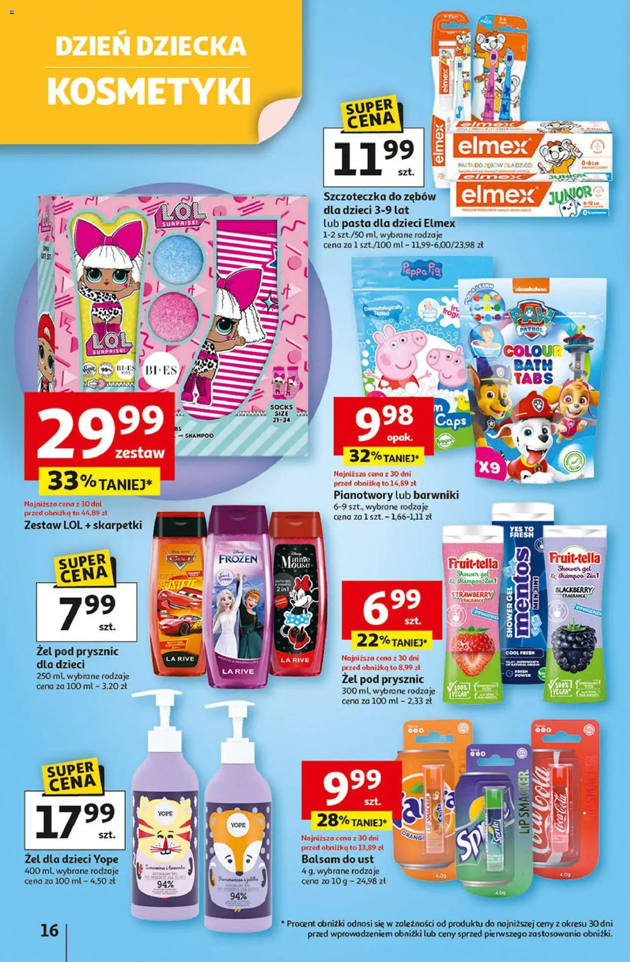 Auchan Dobra Zabawa to Poważna Sprawa Hipermarket Gazetka ważna od 29.05.2025 do 04.06.2025 strona 16