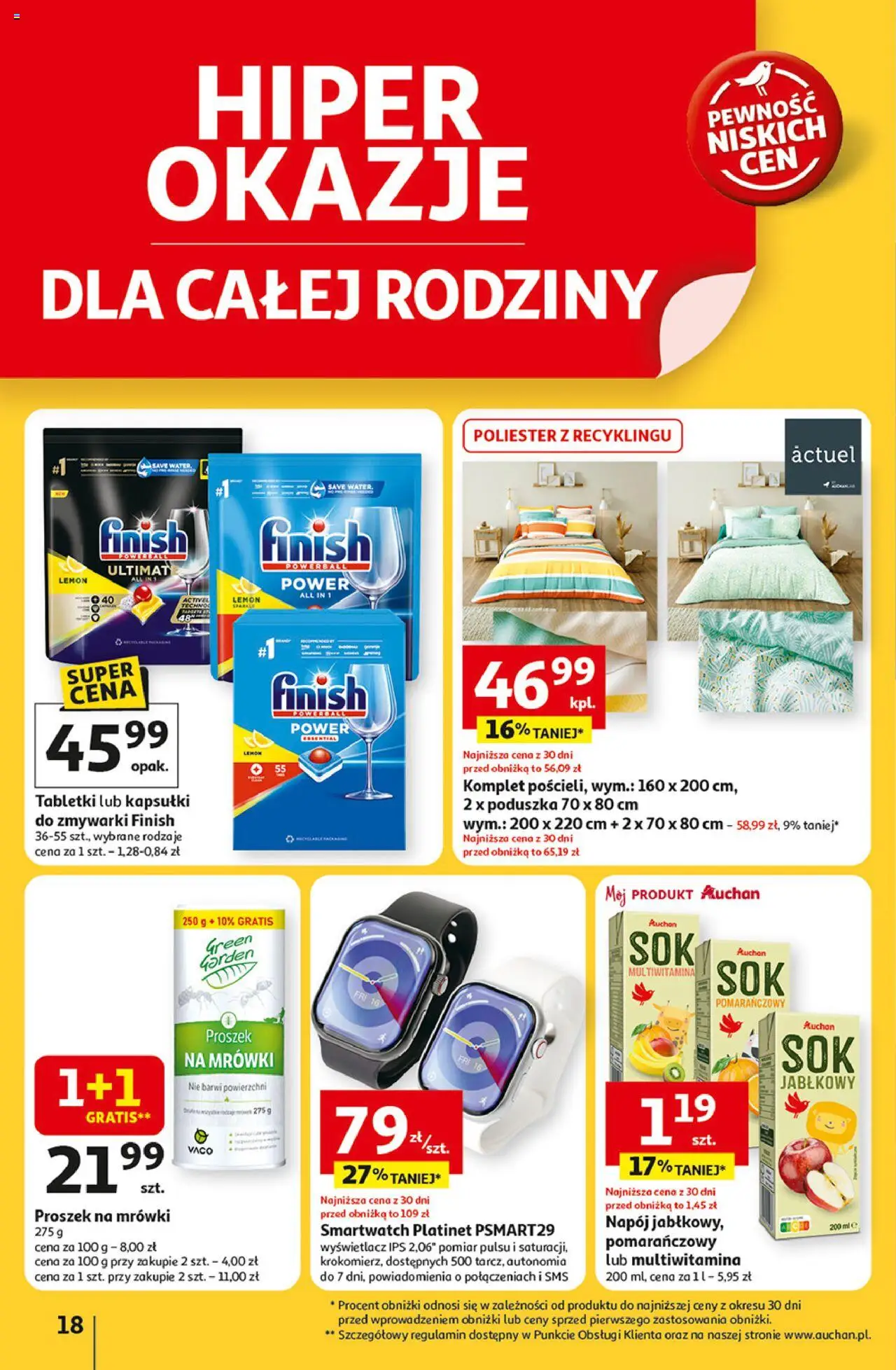 Auchan Dobra Zabawa to Poważna Sprawa Hipermarket Gazetka ważna od 29.05.2025 do 04.06.2025 strona 18