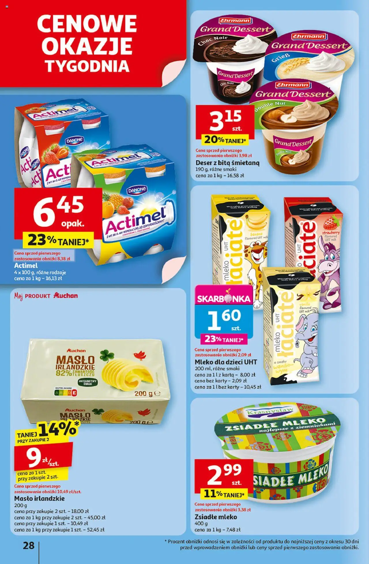 Auchan Dobra Zabawa to Poważna Sprawa Hipermarket Gazetka ważna od 29.05.2025 do 04.06.2025 strona 30