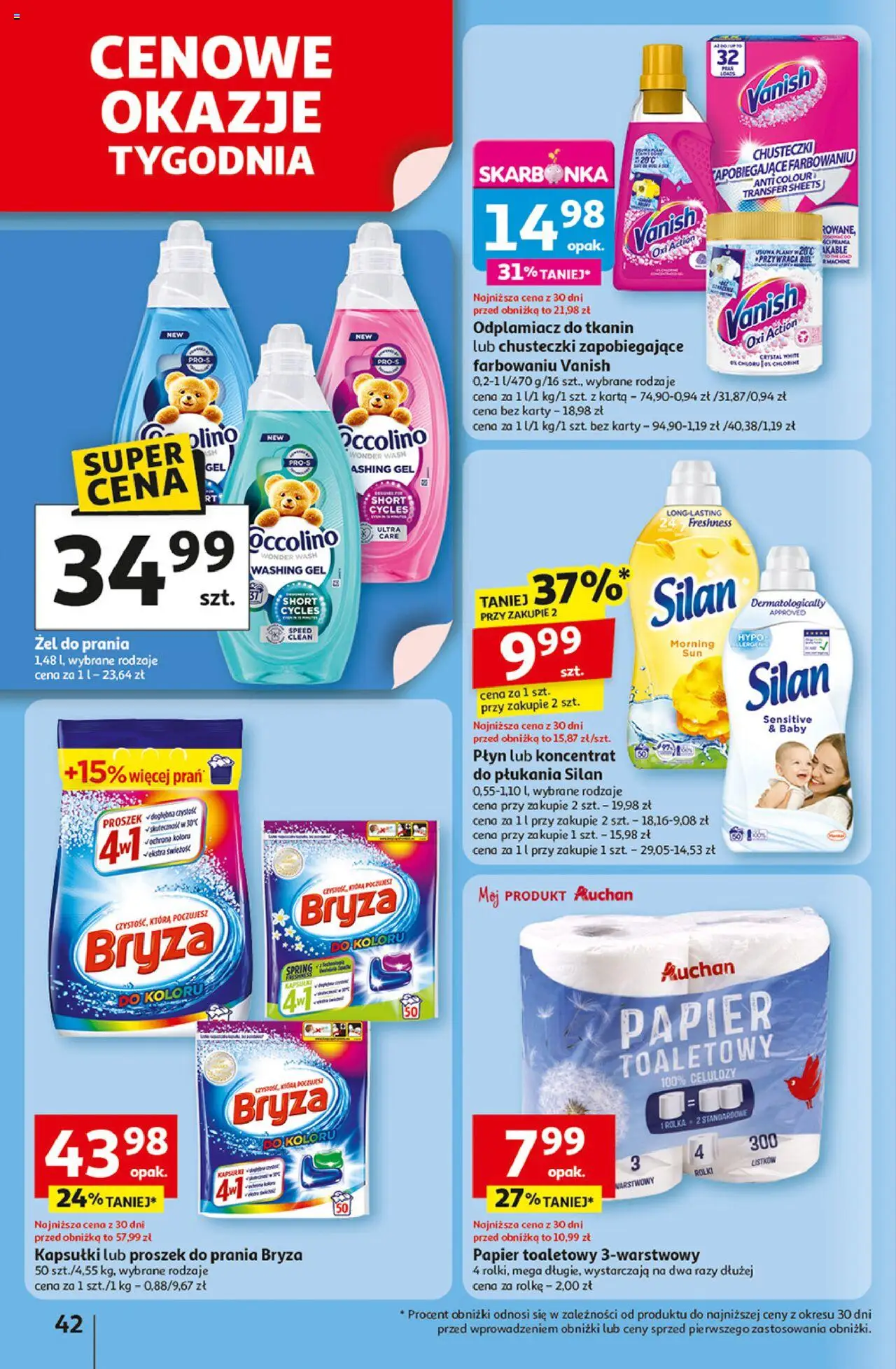 Auchan Dobra Zabawa to Poważna Sprawa Hipermarket Gazetka ważna od 29.05.2025 do 04.06.2025 strona 44
