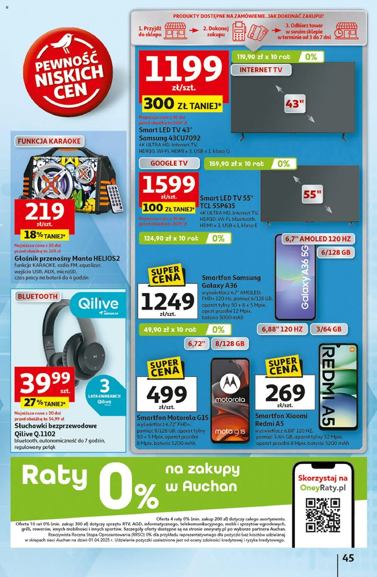 Auchan Dobra Zabawa to Poważna Sprawa Hipermarket Gazetka ważna od 29.05.2025 do 04.06.2025 strona 47