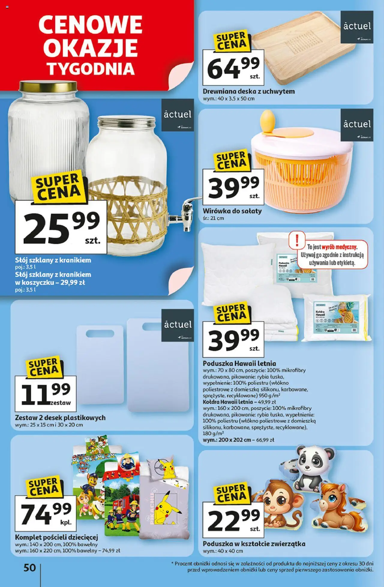 Auchan Dobra Zabawa to Poważna Sprawa Hipermarket Gazetka ważna od 29.05.2025 do 04.06.2025 strona 52
