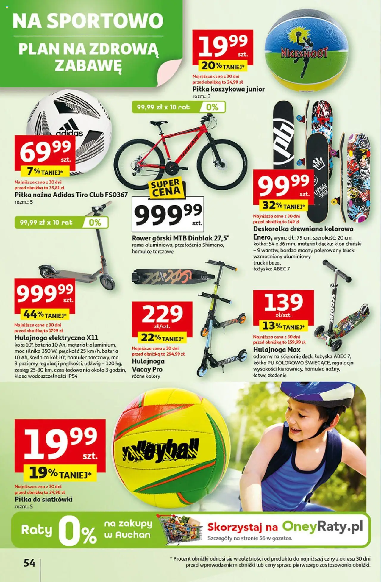 Auchan Dobra Zabawa to Poważna Sprawa Hipermarket Gazetka ważna od 29.05.2025 do 04.06.2025 strona 56