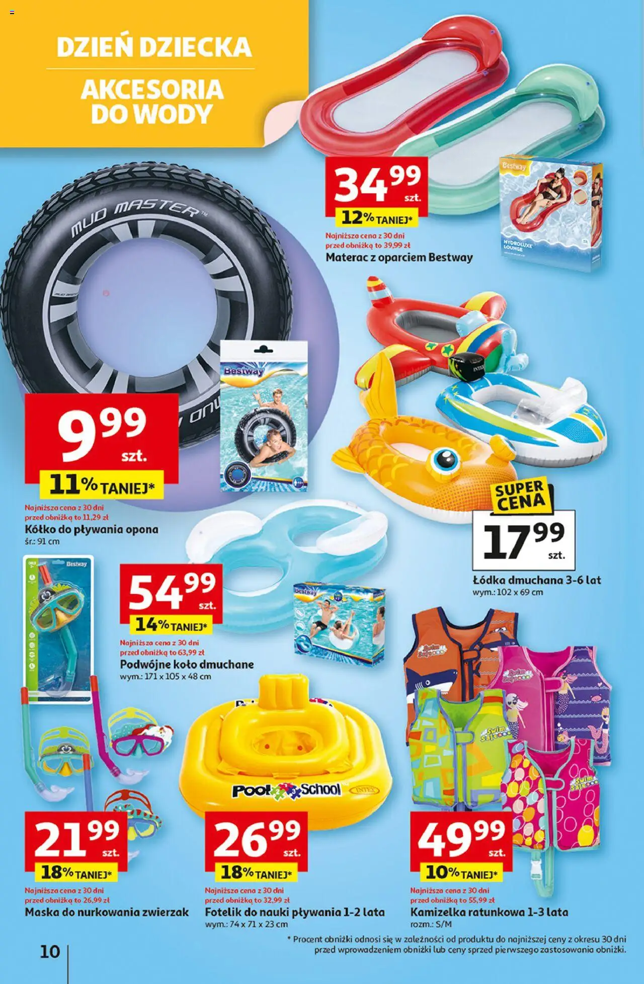 Auchan Dobra Zabawa to Poważna Sprawa Hipermarket Gazetka ważna od 29.05.2025 do 04.06.2025 strona 10