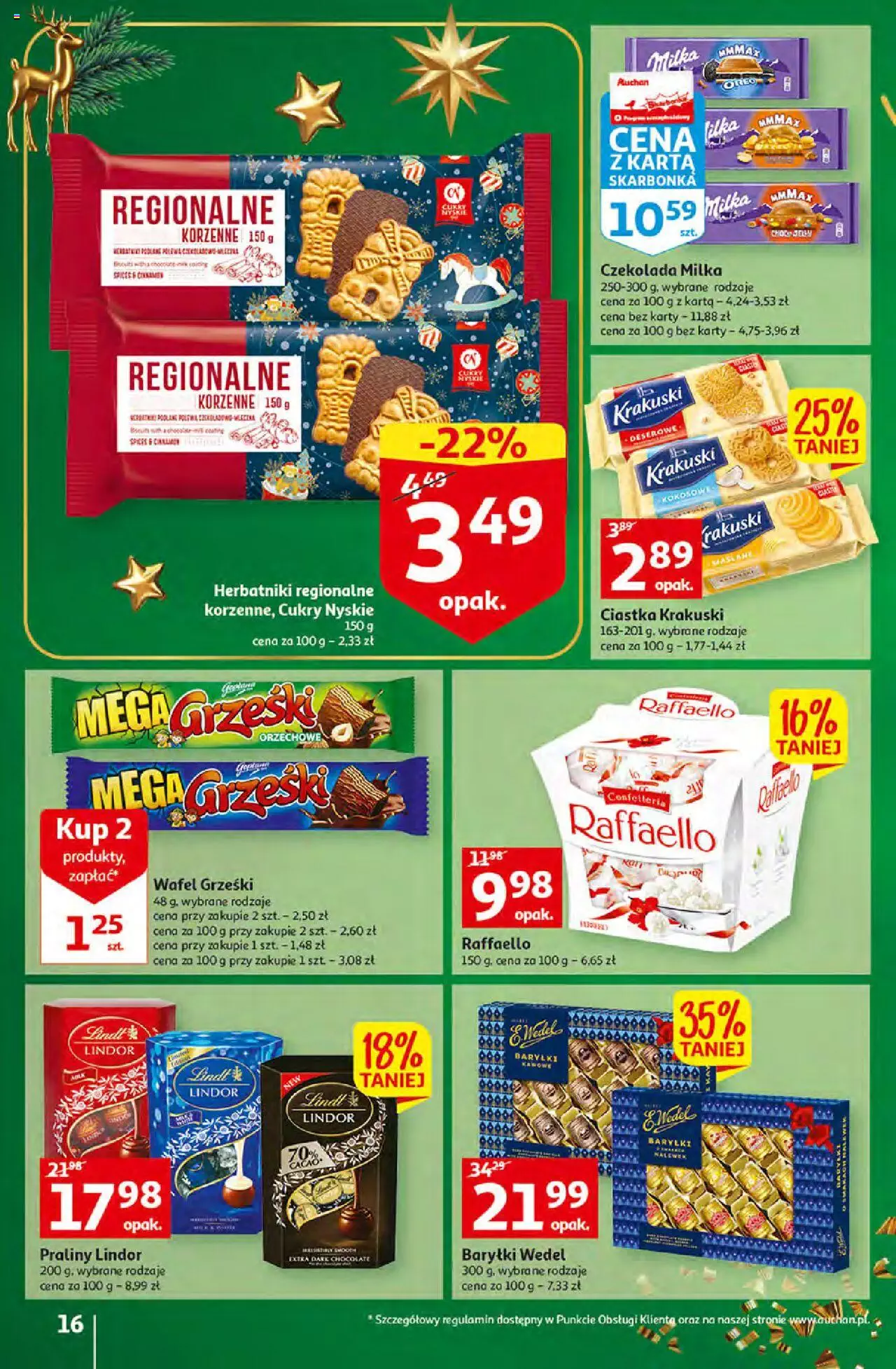 Auchan Gazetka Koszyk Oszczędności Auchan Hipermarkety ważna od 10.11.2022 do 16.11.2022 strona 16