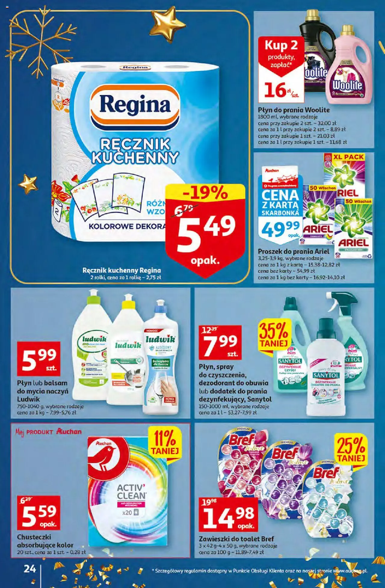 Auchan Gazetka Koszyk Oszczędności Auchan Hipermarkety ważna od 10.11.2022 do 16.11.2022 strona 24