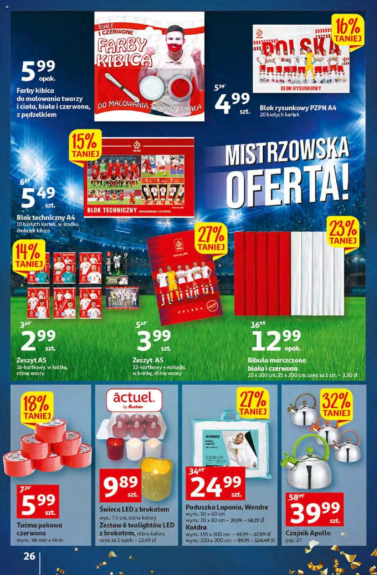 Auchan Gazetka Koszyk Oszczędności Auchan Hipermarkety ważna od 10.11.2022 do 16.11.2022 strona 26
