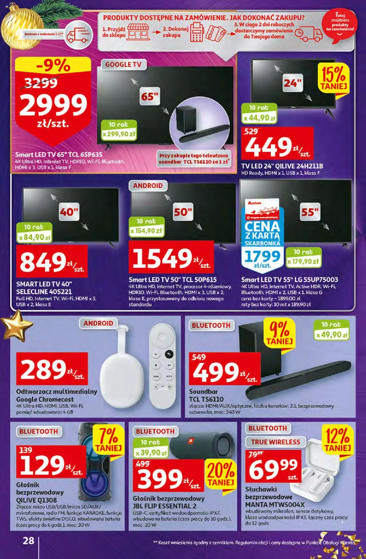Auchan Gazetka Koszyk Oszczędności Auchan Hipermarkety ważna od 10.11.2022 do 16.11.2022 strona 28