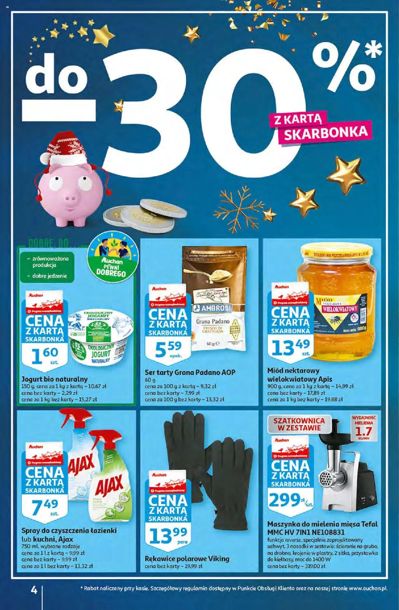Auchan Gazetka Koszyk Oszczędności Auchan Hipermarkety ważna od 10.11.2022 do 16.11.2022 strona 4