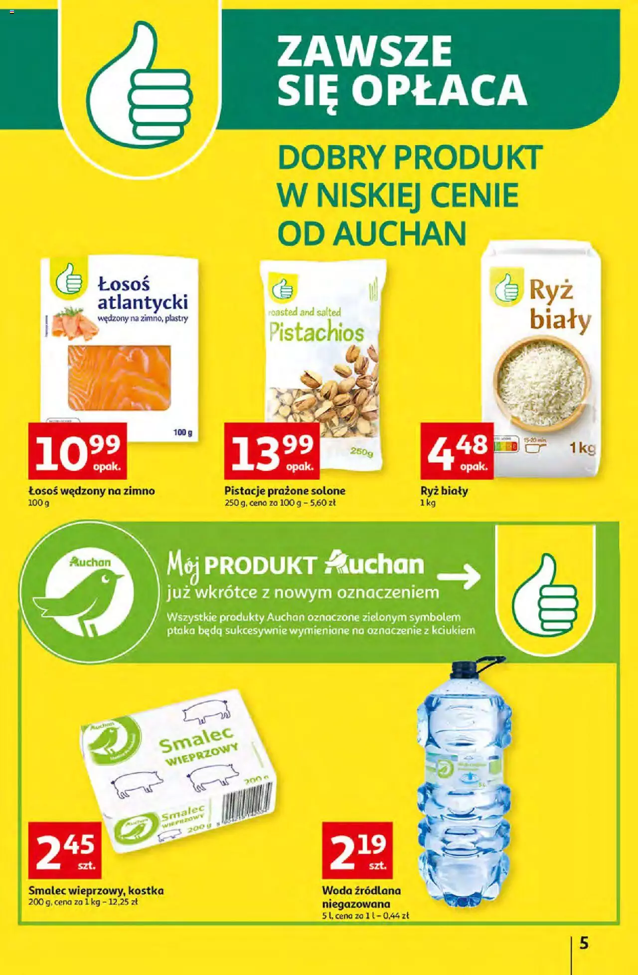 Auchan Gazetka Koszyk Oszczędności Auchan Hipermarkety ważna od 10.11.2022 do 16.11.2022 strona 5