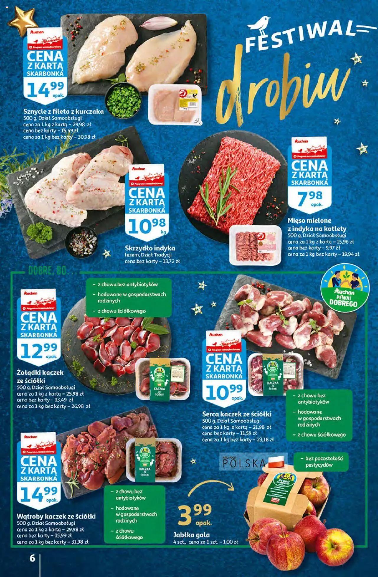 Auchan Gazetka Koszyk Oszczędności Auchan Hipermarkety ważna od 10.11.2022 do 16.11.2022 strona 6