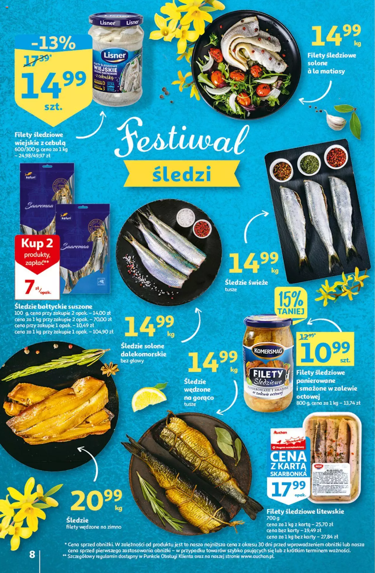 Auchan Gazetka Koszyk Oszczędności Hipermarket ważna  od 23.03.2023 do 29.03.2023 strona 8
