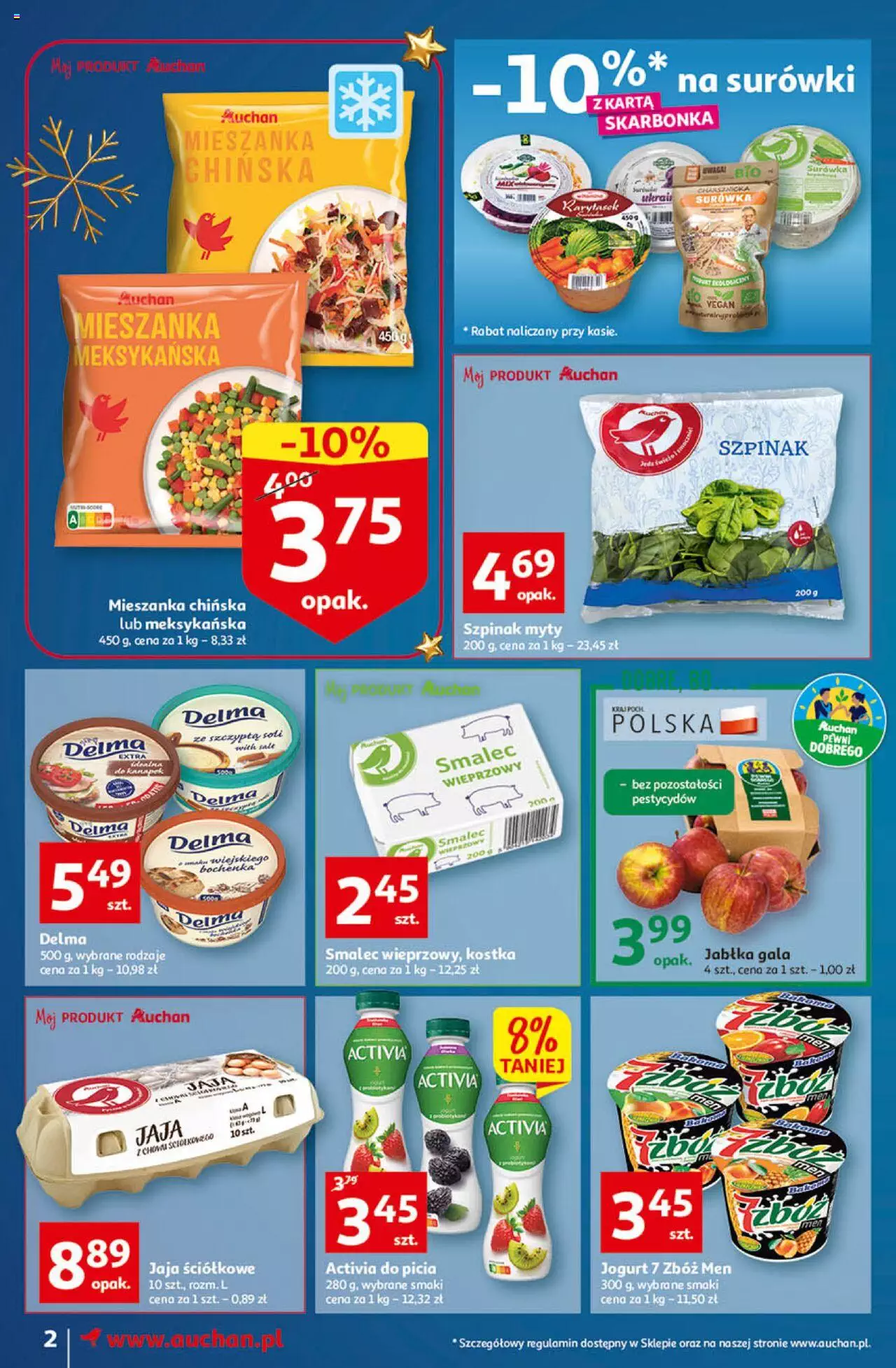 Auchan Gazetka Koszyk Oszczędności Moje Auchan ważna od 10.11.2022 do 16.11.2022 strona 2