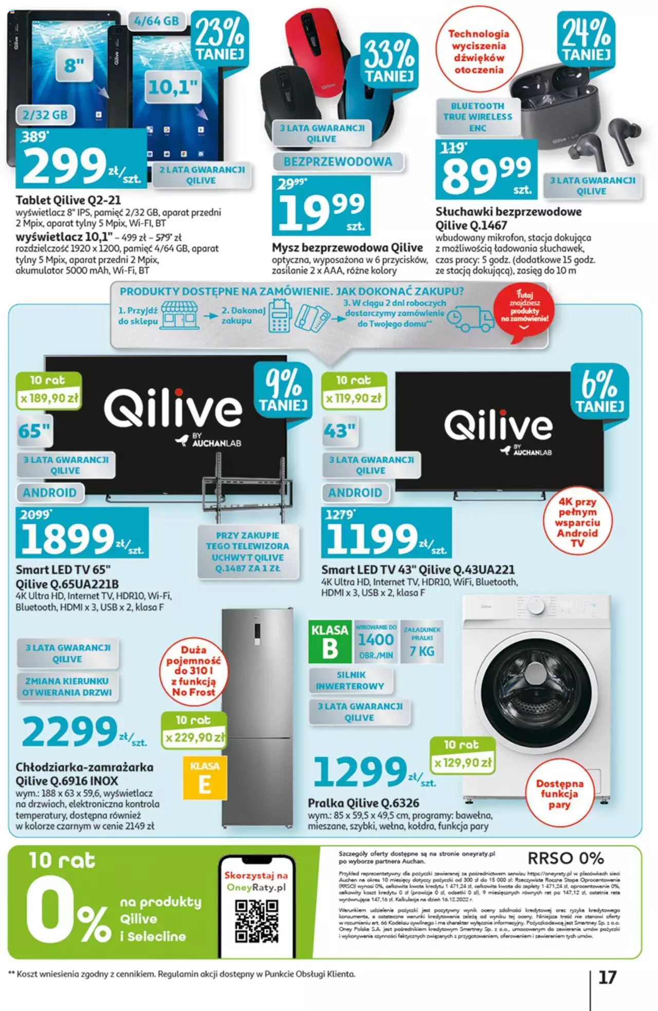 Auchan Gazetka Rewelacje na Dzień Kobiet Hipermarket ważna od 02.03.2023 do 08.03.2023 strona 17