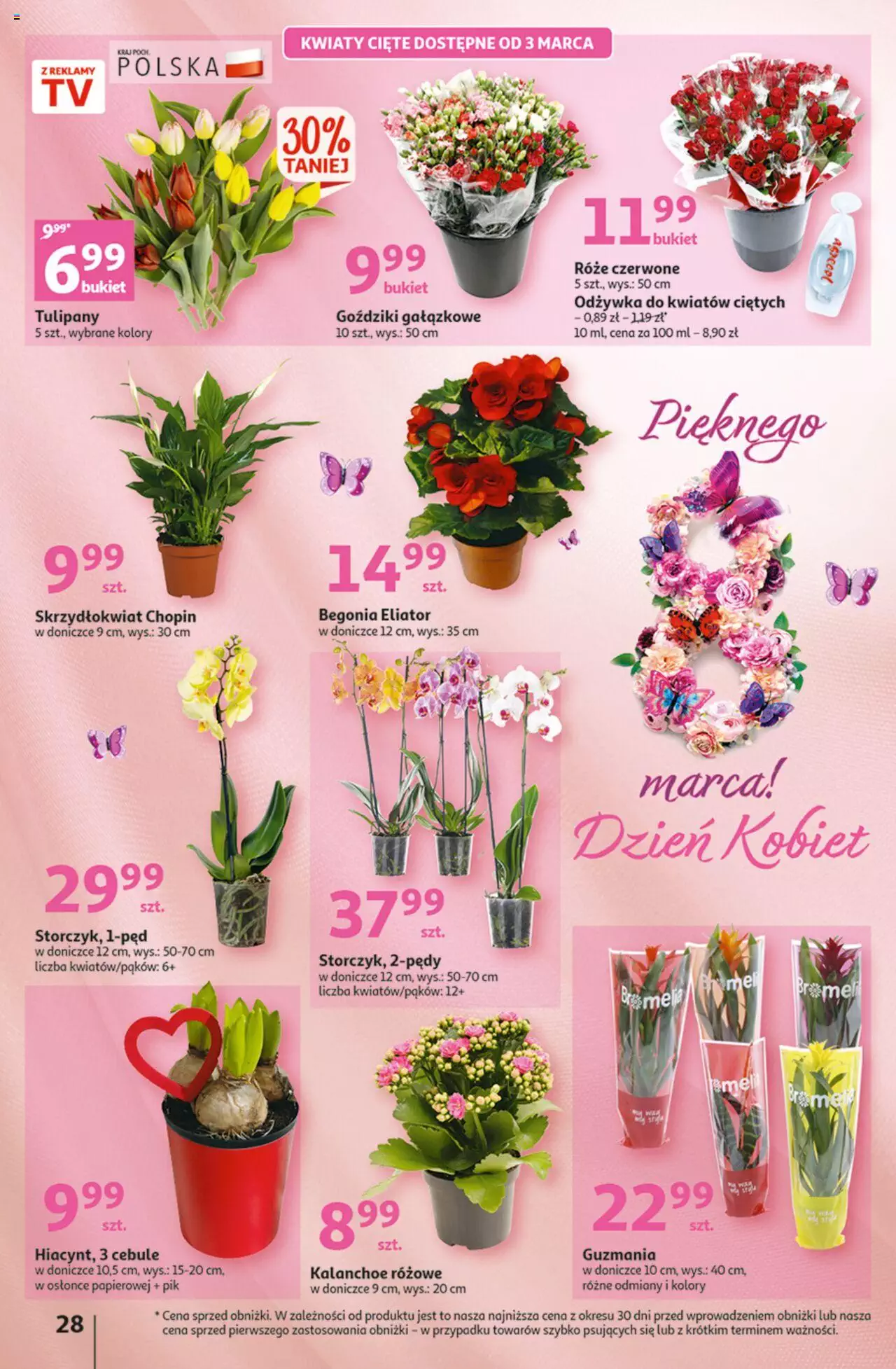 Auchan Gazetka Rewelacje na Dzień Kobiet Hipermarket ważna od 02.03.2023 do 08.03.2023 strona 28