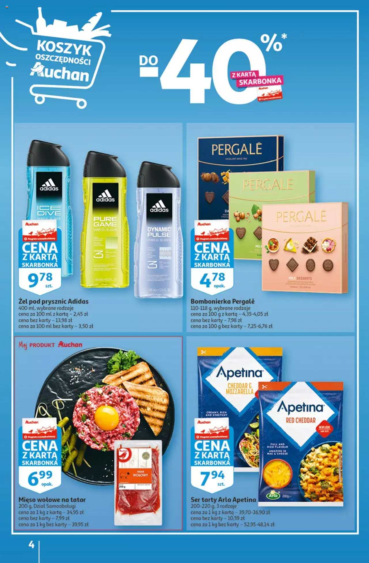 Auchan Gazetka Rewelacje na Dzień Kobiet Hipermarket ważna od 02.03.2023 do 08.03.2023 strona 4