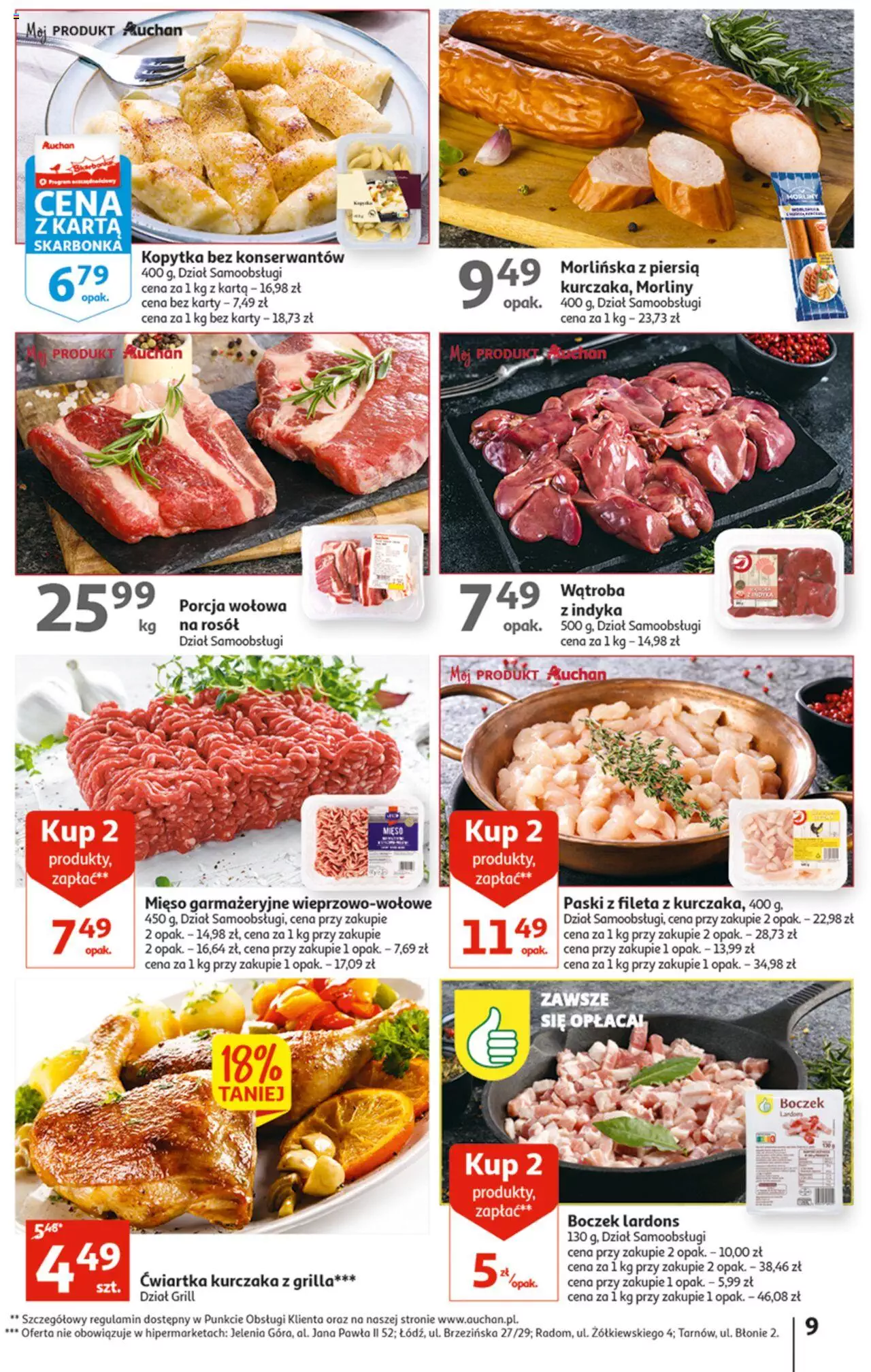 Auchan Gazetka Rewelacje na Dzień Kobiet Hipermarket ważna od 02.03.2023 do 08.03.2023 strona 9