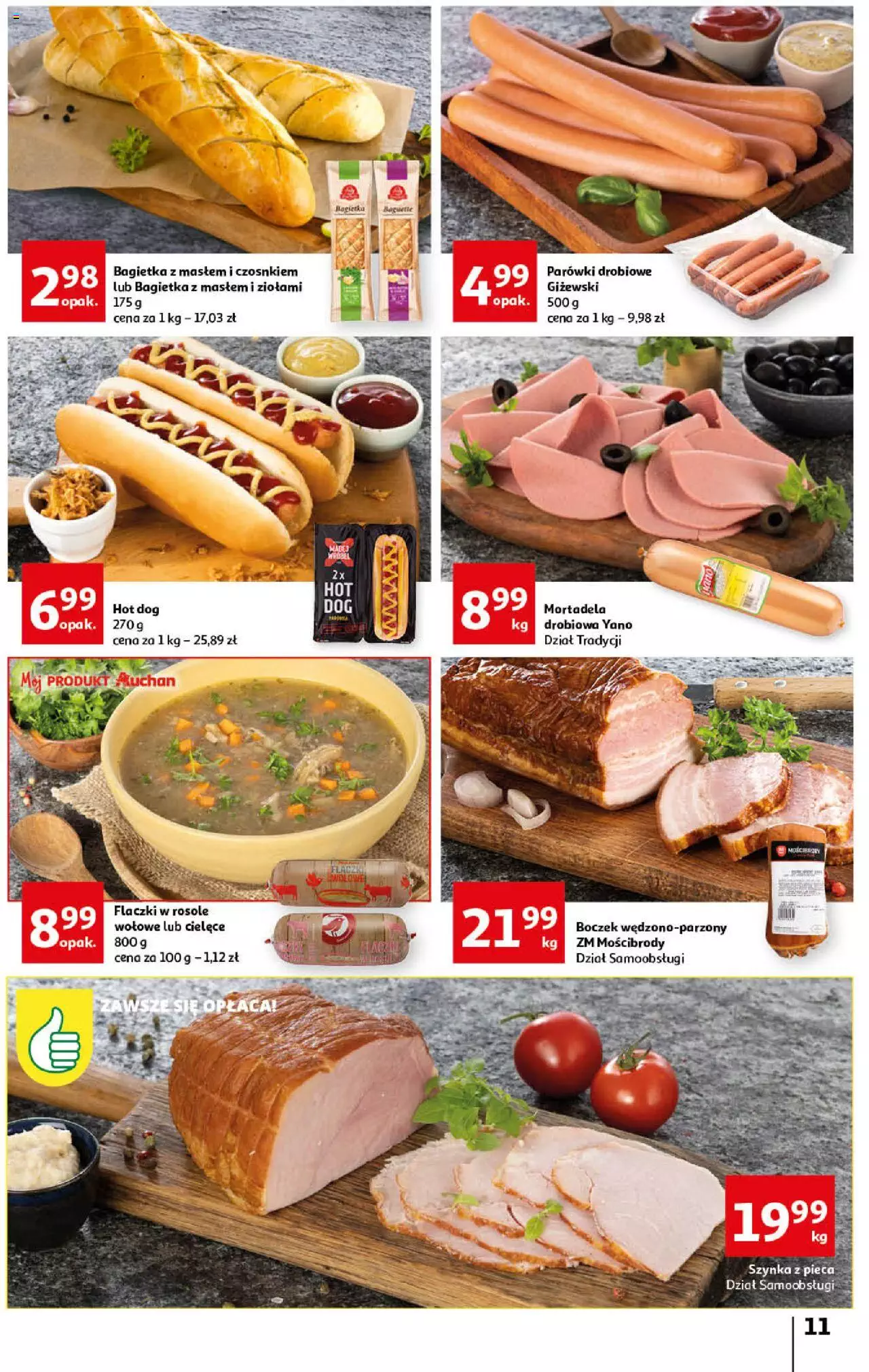 Auchan gazetka ważna Koszyk Oszczędności Auchan Hipermarkety od 06.10.2022 do 12.10.2022 strona 11
