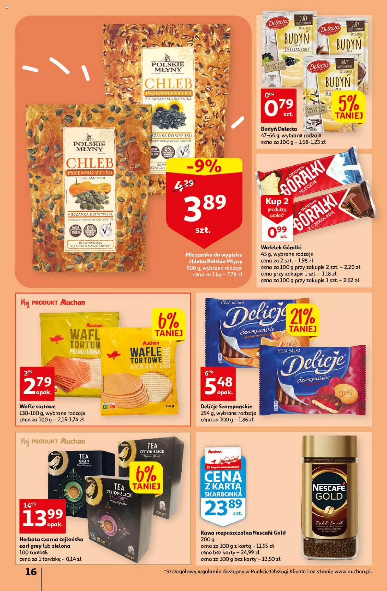 Auchan gazetka ważna Koszyk Oszczędności Auchan Hipermarkety od 06.10.2022 do 12.10.2022 strona 16