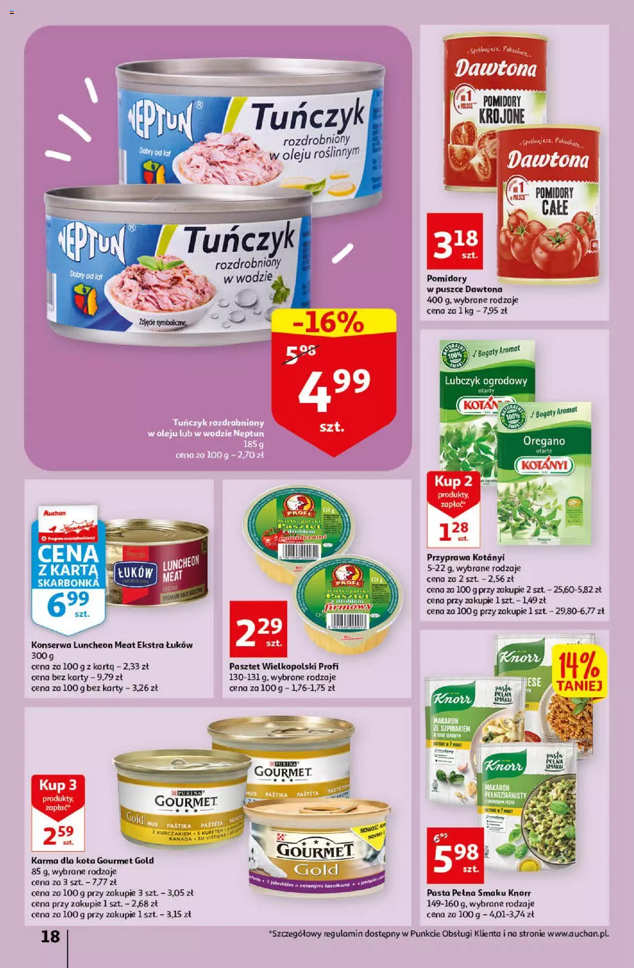 Auchan gazetka ważna Koszyk Oszczędności Auchan Hipermarkety od 06.10.2022 do 12.10.2022 strona 18