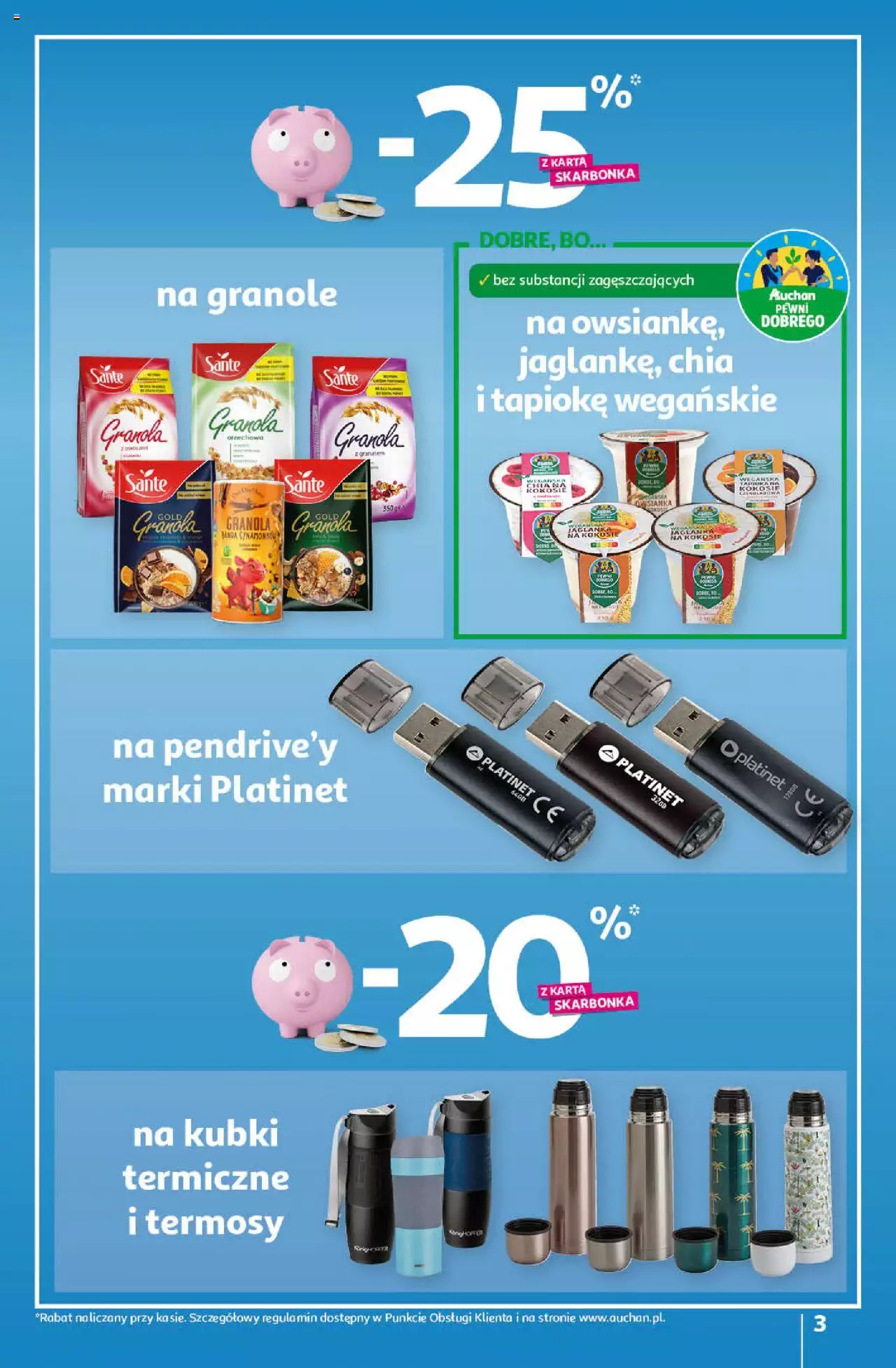 Auchan gazetka ważna Koszyk Oszczędności Auchan Hipermarkety od 06.10.2022 do 12.10.2022 strona 3