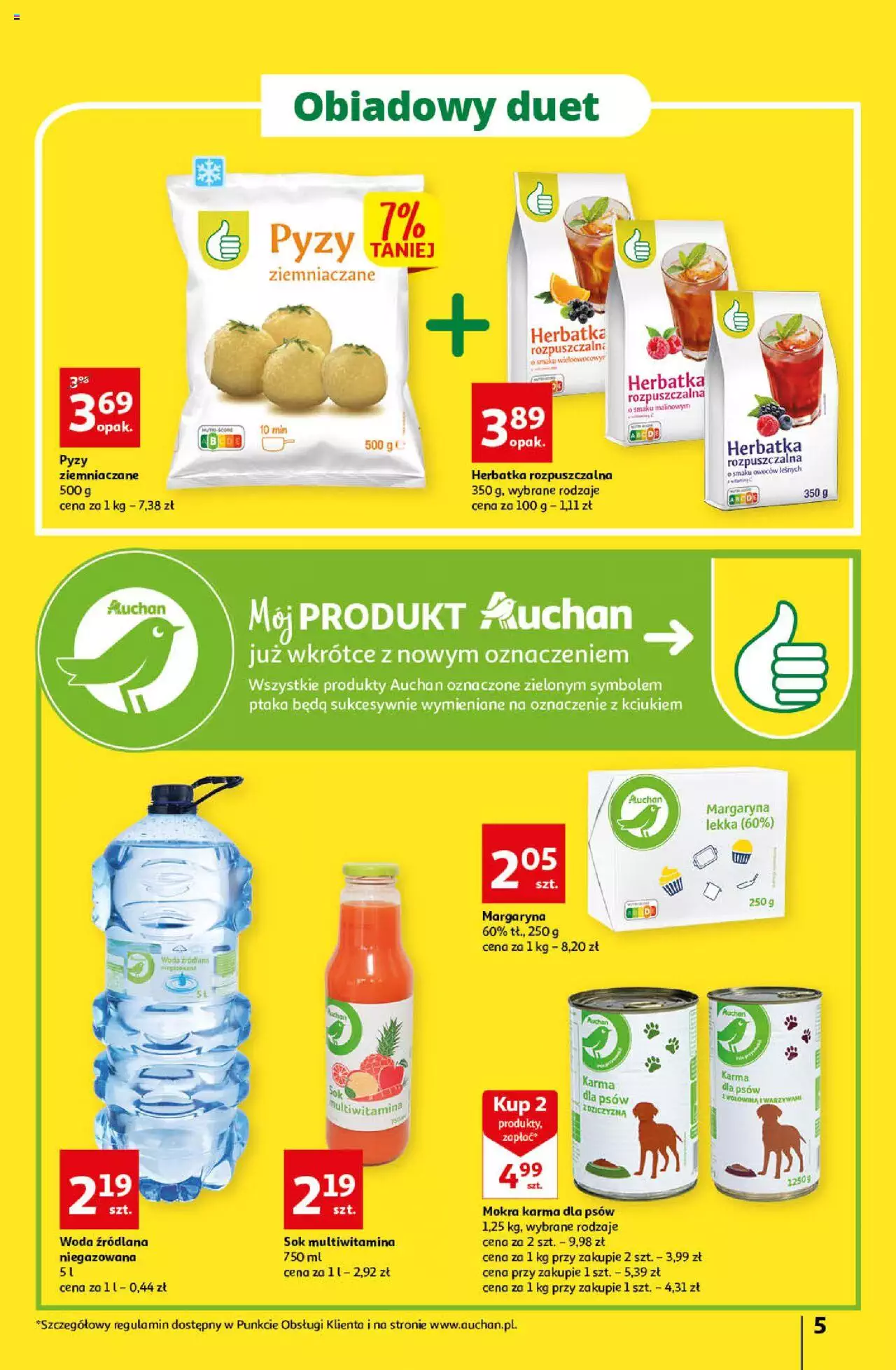 Auchan gazetka ważna Koszyk Oszczędności Auchan Hipermarkety od 06.10.2022 do 12.10.2022 strona 5