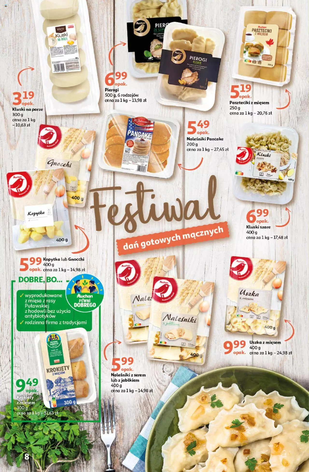 Auchan gazetka ważna Koszyk Oszczędności Auchan Hipermarkety od 06.10.2022 do 12.10.2022 strona 8