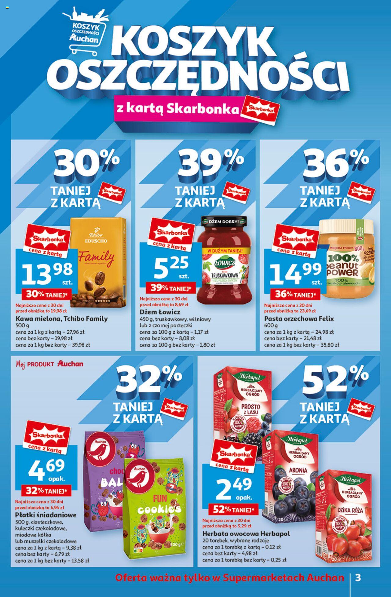Auchan Gazetka ważna od 01.08.2024 do 07.08.2024 strona 3