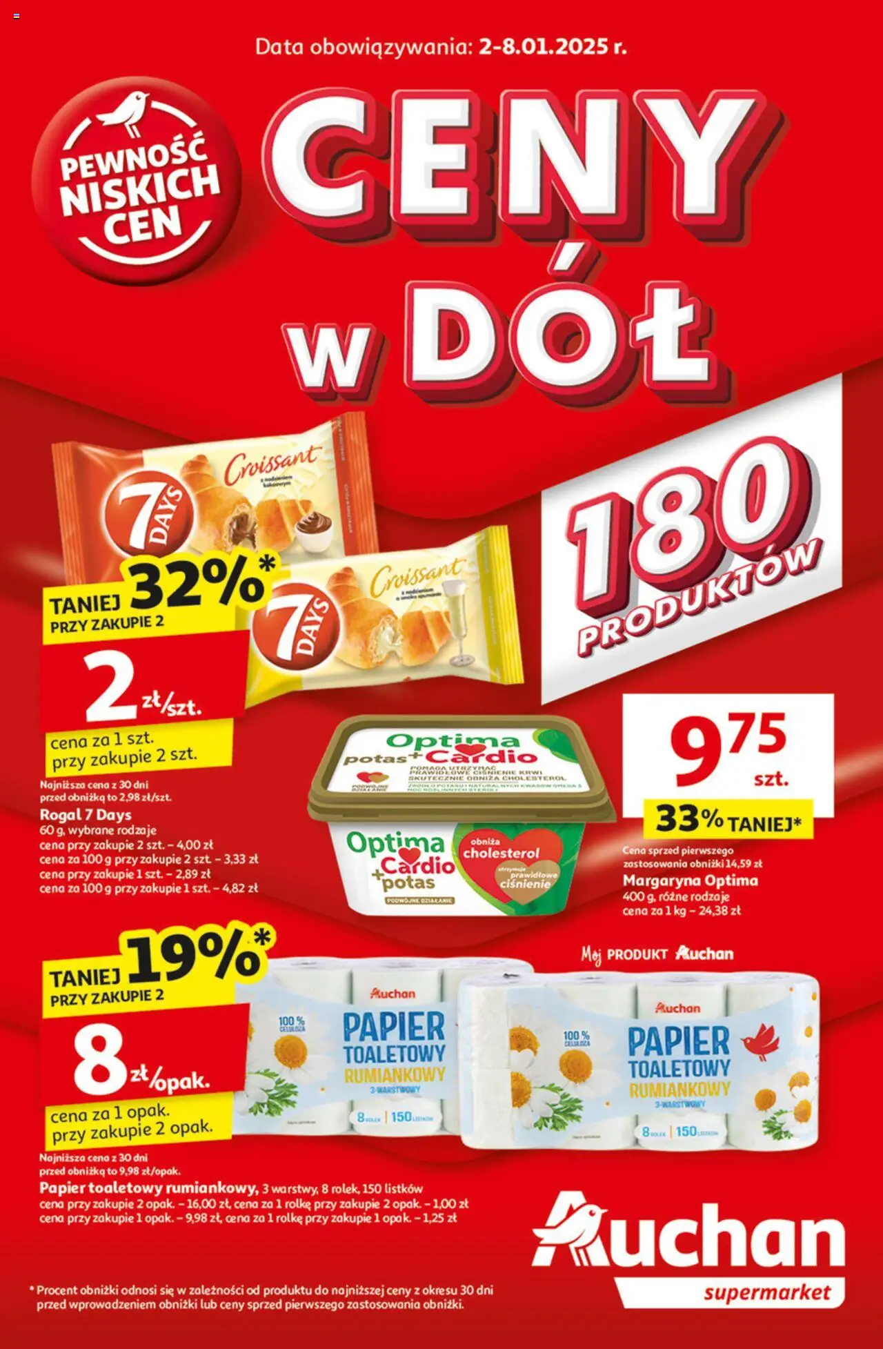 Auchan Gazetka ważna od 02.01.2025 do 08.01.2025 strona 1