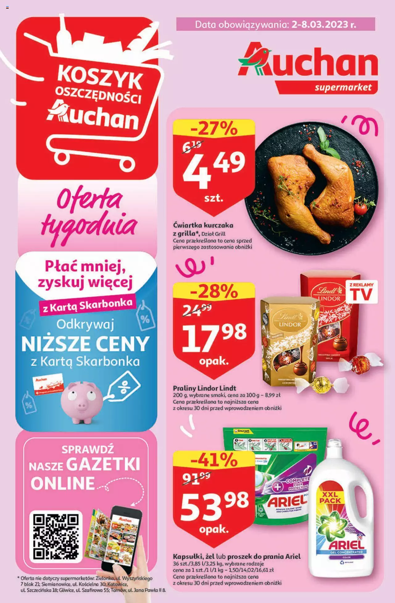 Auchan Gazetka ważna  od 02.03.2023 do 08.03.2023 strona 1