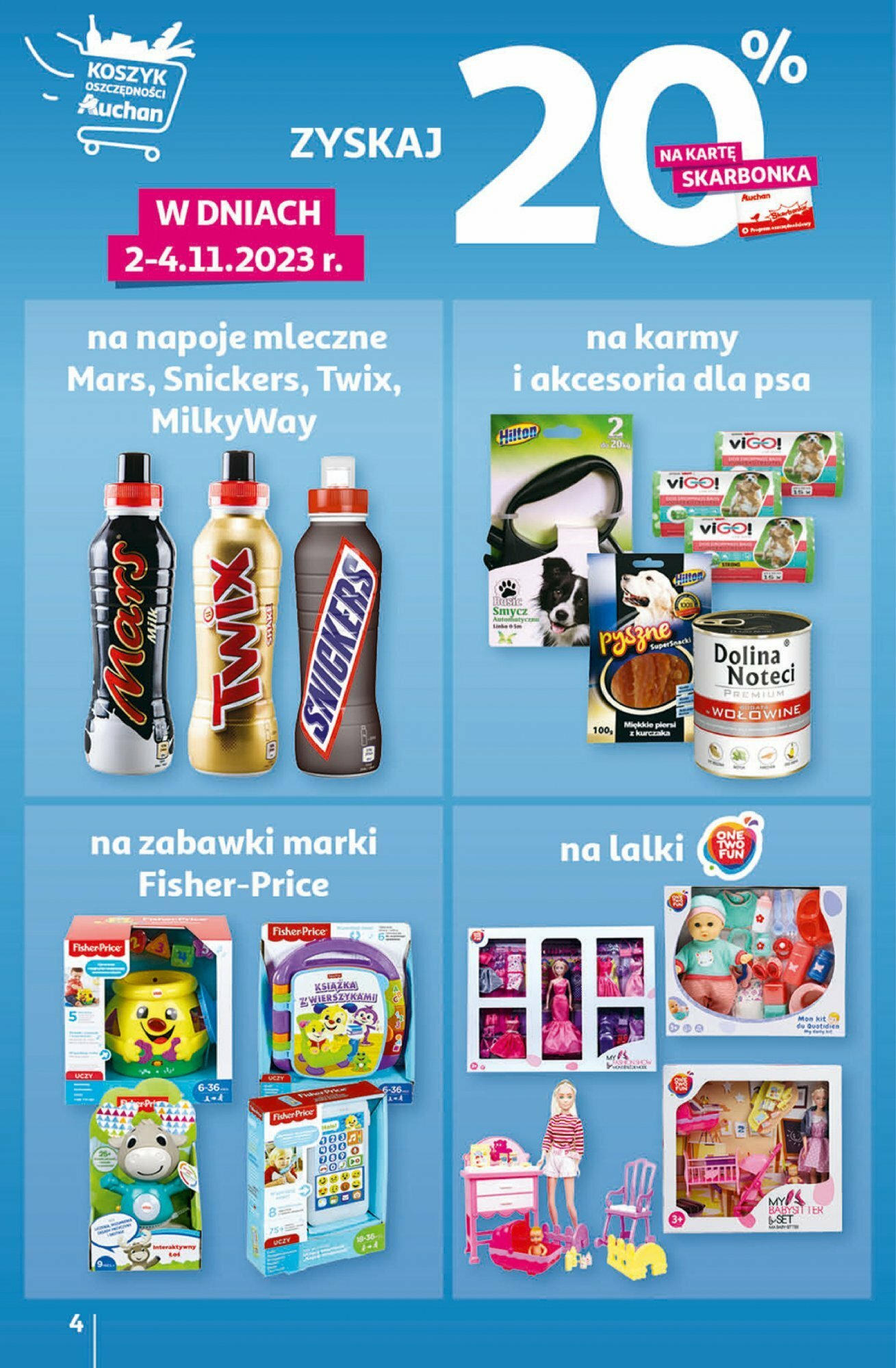 Auchan gazetka ważna od 02.11.2023 do 08.11.2023 strona 4