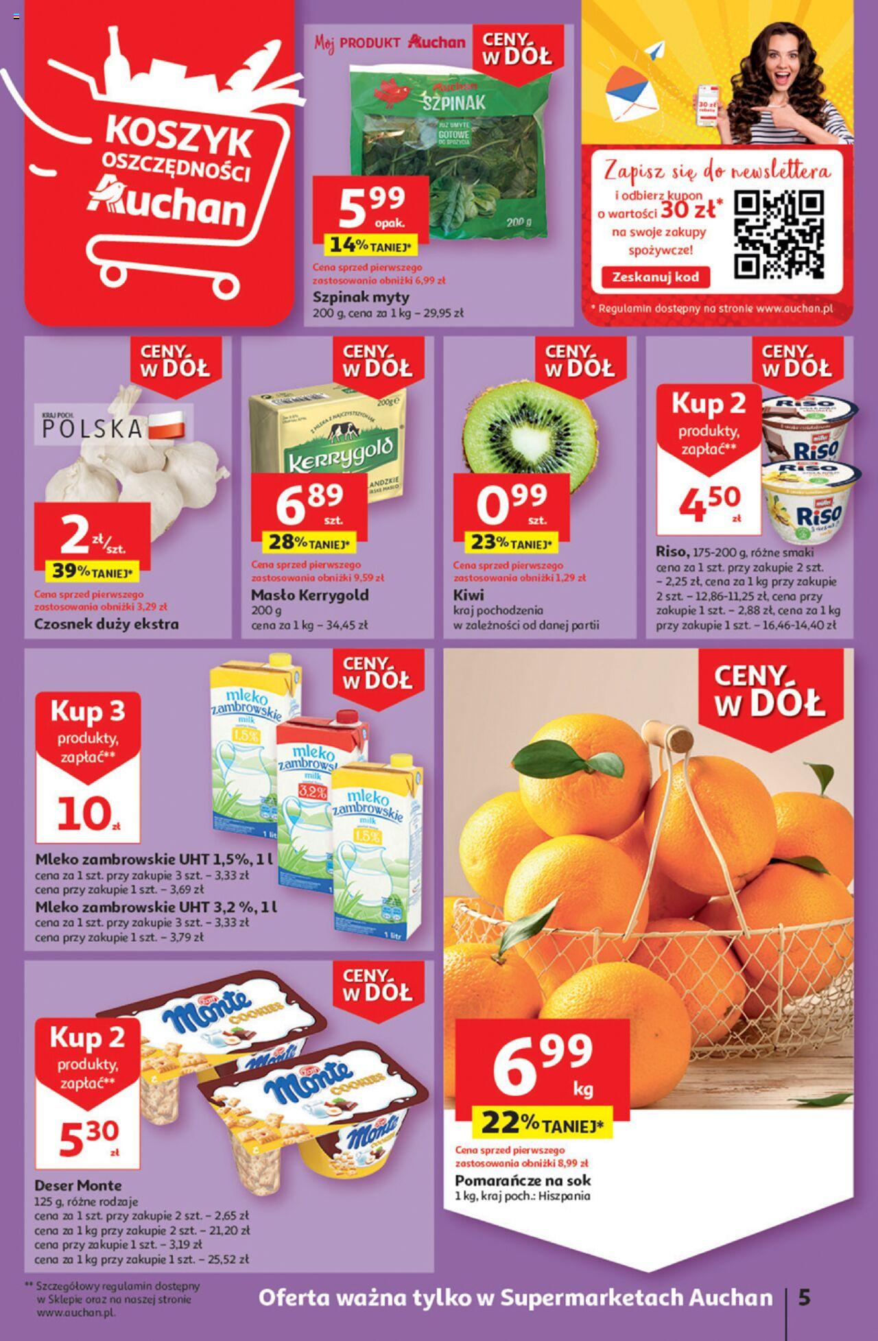 Auchan Gazetka ważna od 03.01.2024 do 10.01.2024 strona 5