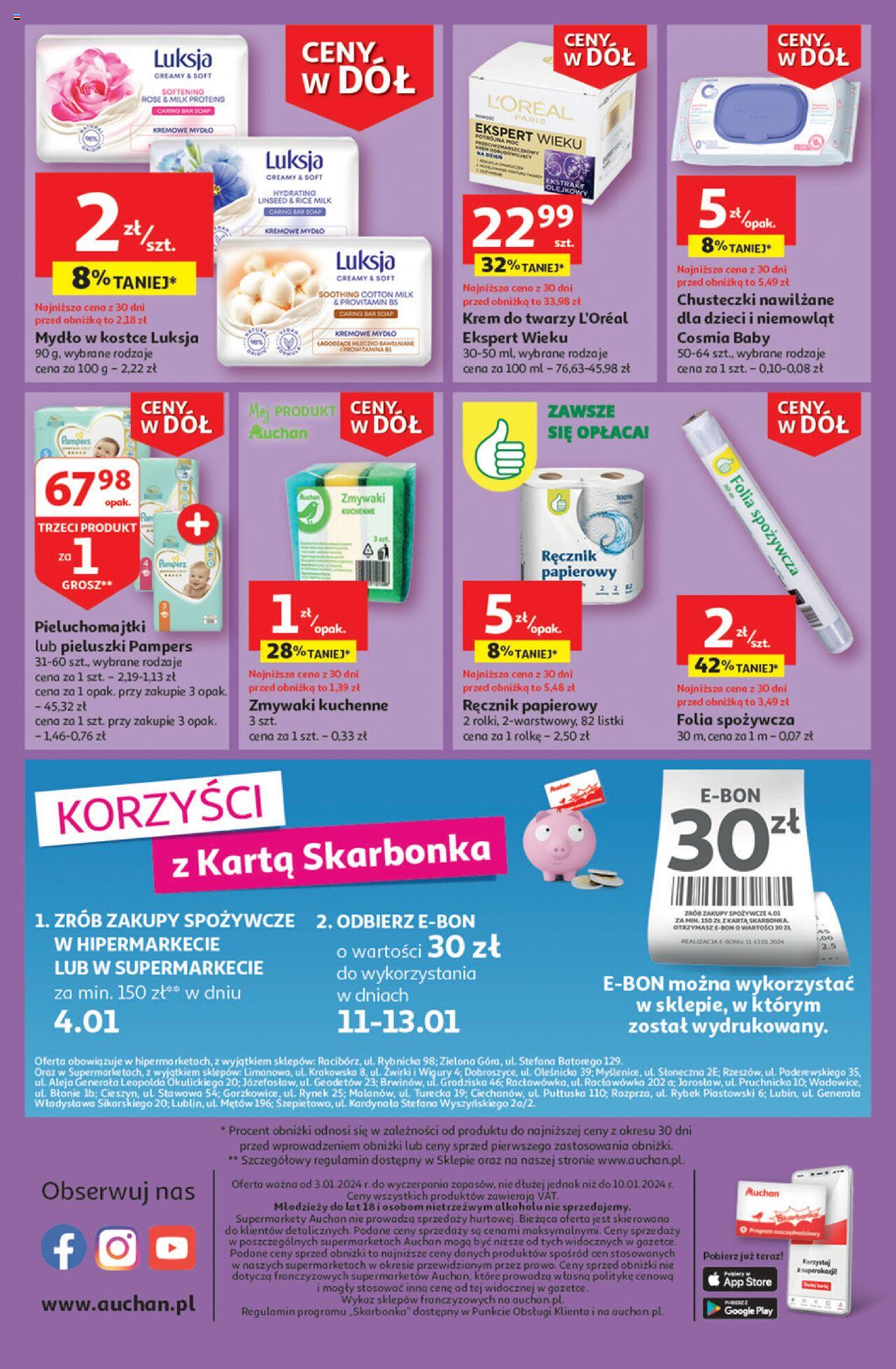 Auchan Gazetka ważna od 03.01.2024 do 10.01.2024 strona 8