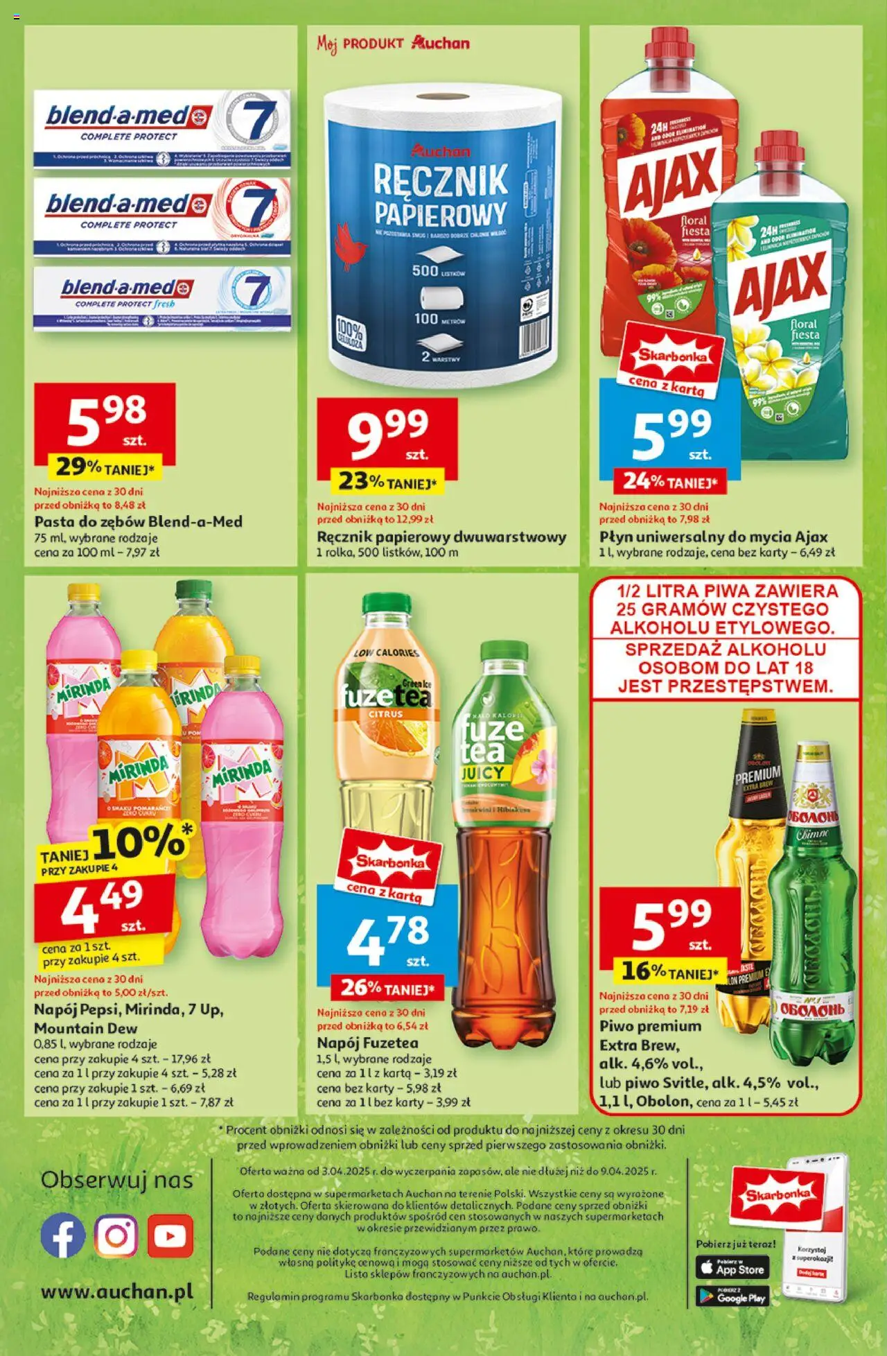 Auchan Gazetka ważna od 03.04.2025 do 09.04.2025 strona 14