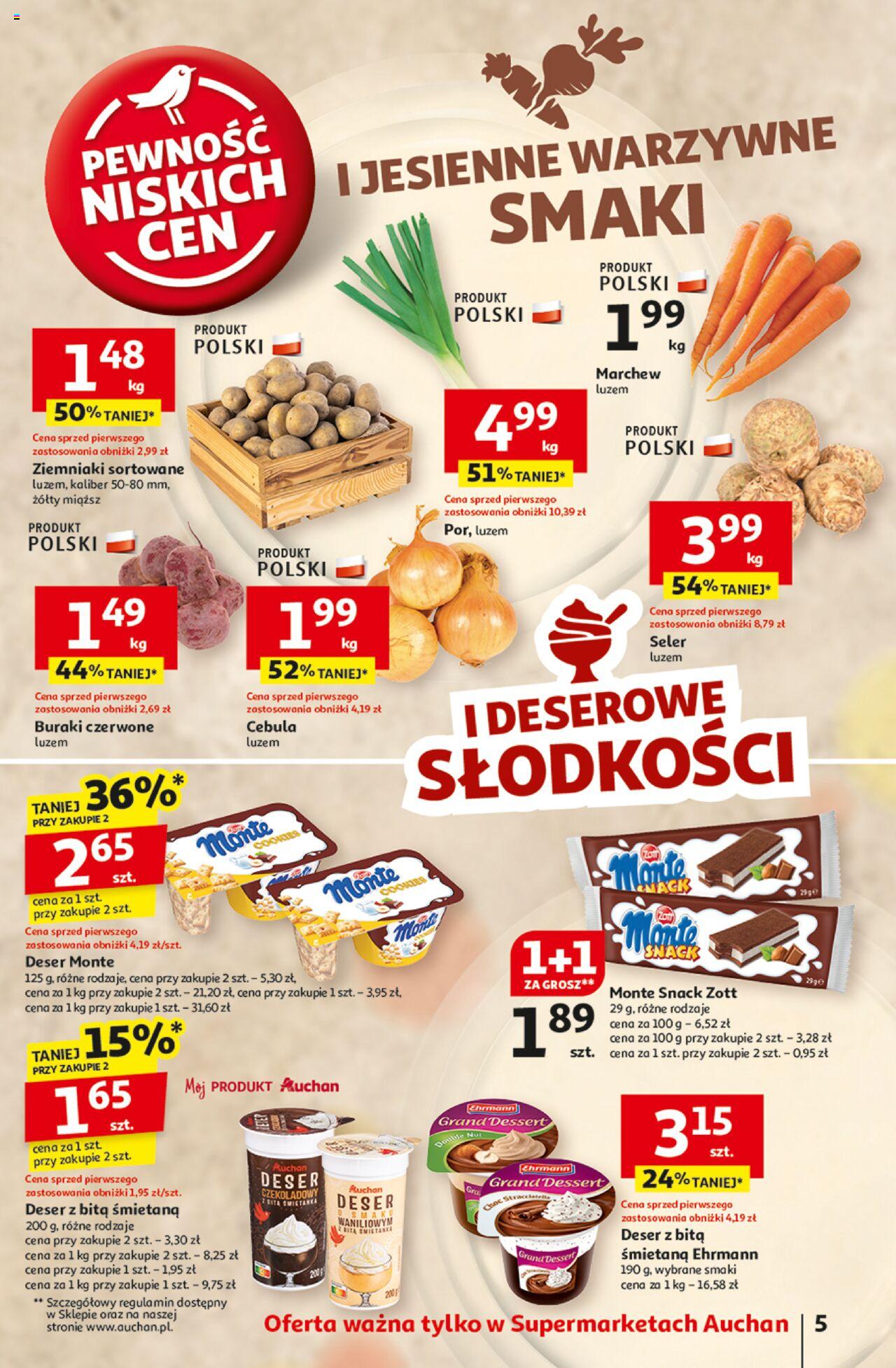 Auchan Gazetka ważna od 03.10.2024 do 09.10.2024 strona 5