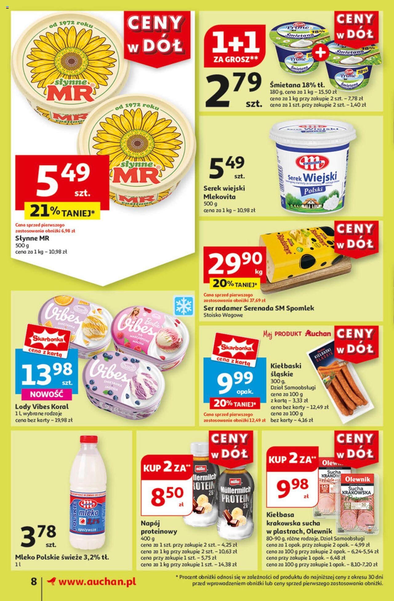 Auchan Gazetka ważna od 04.07.2024 do 10.07.2024 strona 8