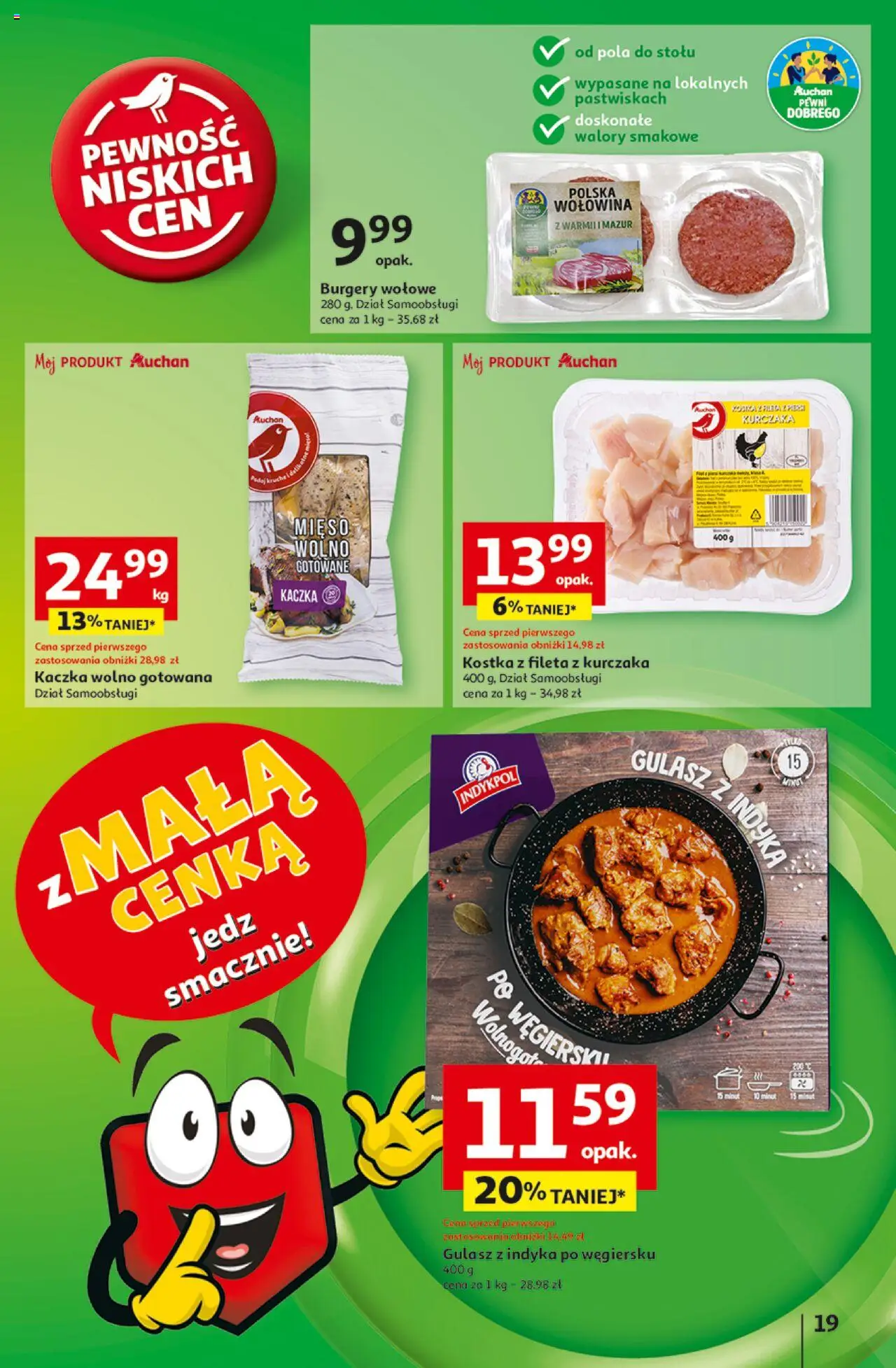 Auchan Z Małą Cenką Dźwigniesz Więcej Hipermarket Gazetka ważna od 06.02.2025 do 12.02.2025 strona 20