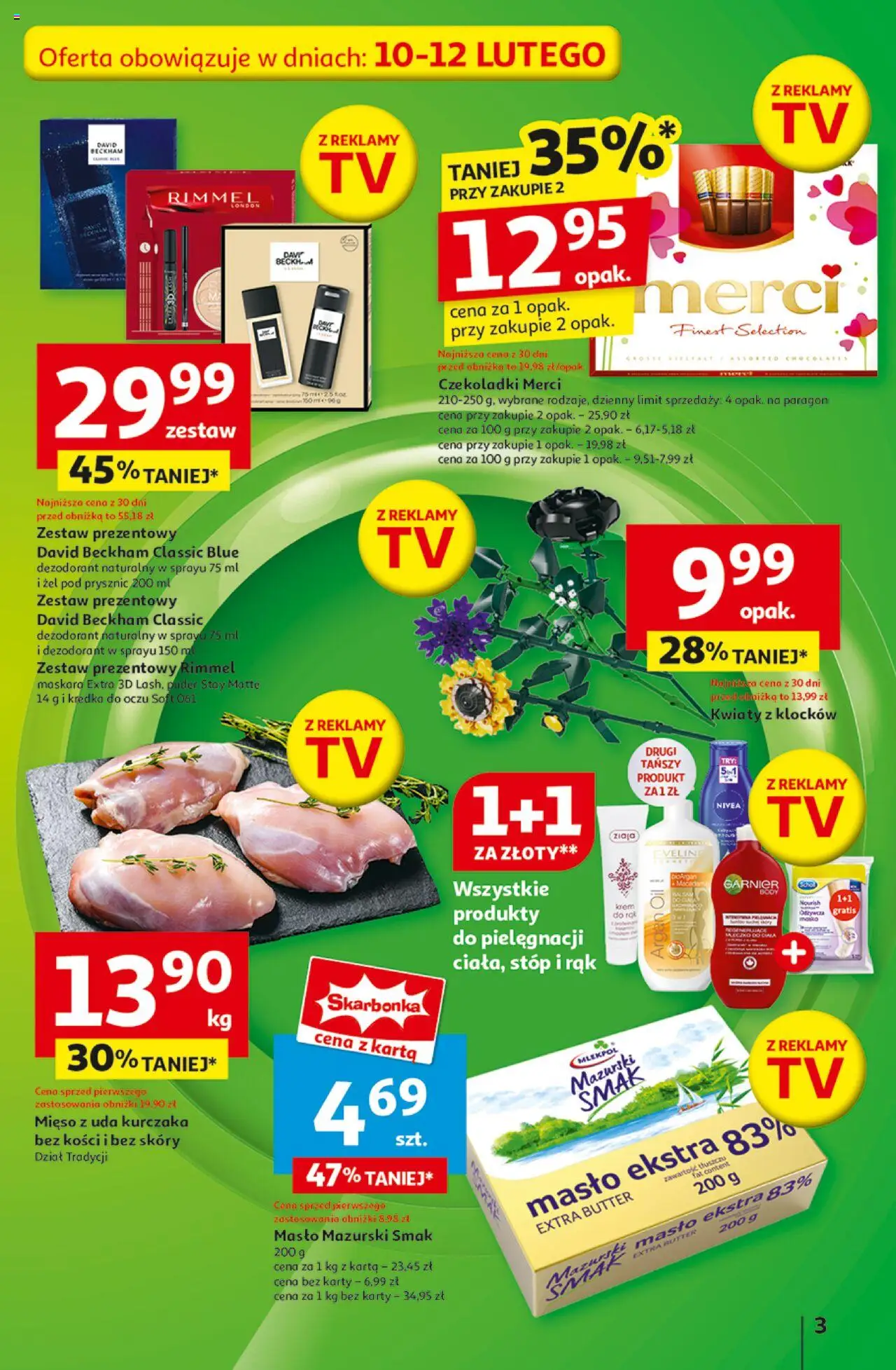Auchan Z Małą Cenką Dźwigniesz Więcej Hipermarket Gazetka ważna od 06.02.2025 do 12.02.2025 strona 3