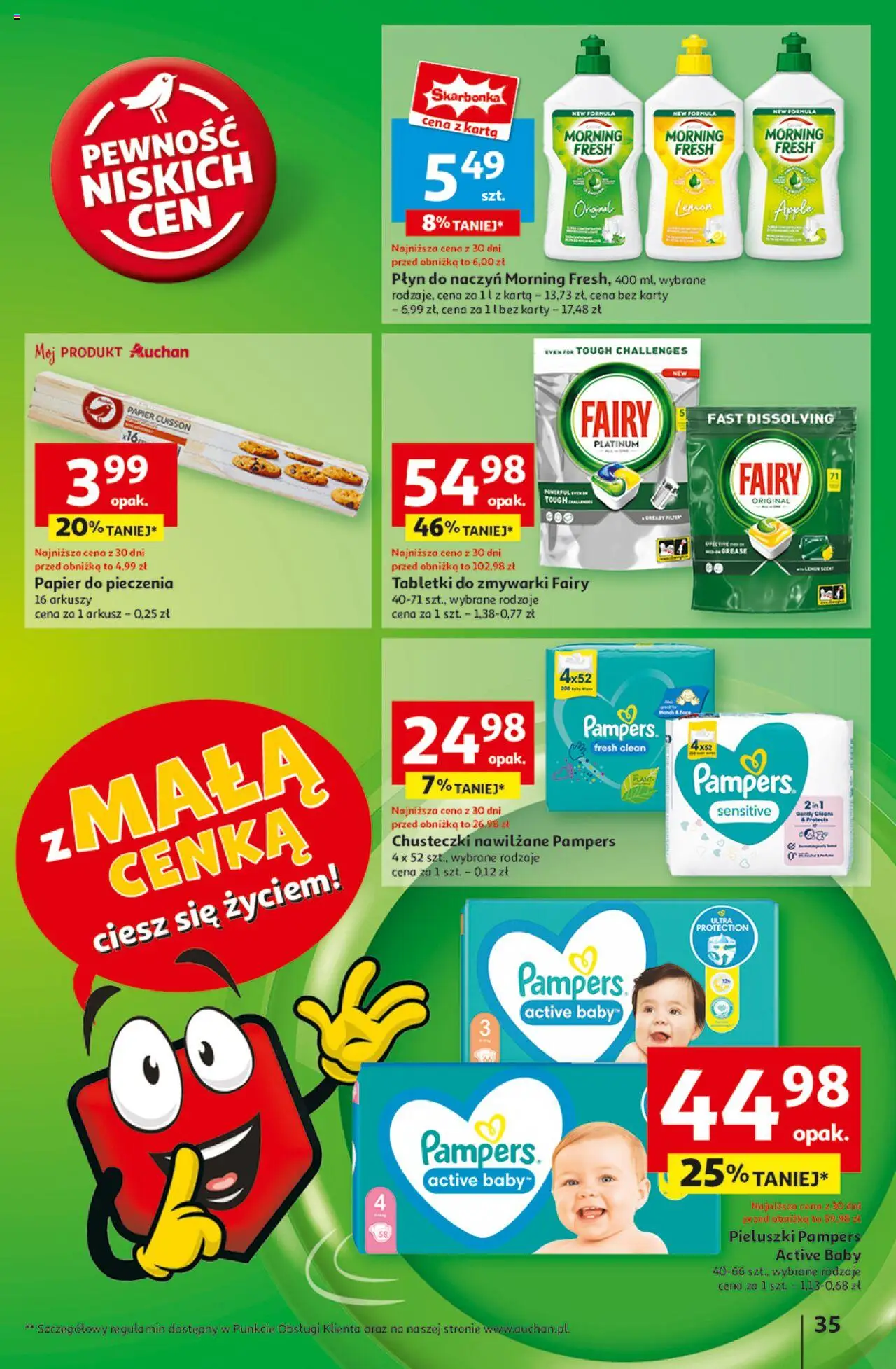 Auchan Z Małą Cenką Dźwigniesz Więcej Hipermarket Gazetka ważna od 06.02.2025 do 12.02.2025 strona 36