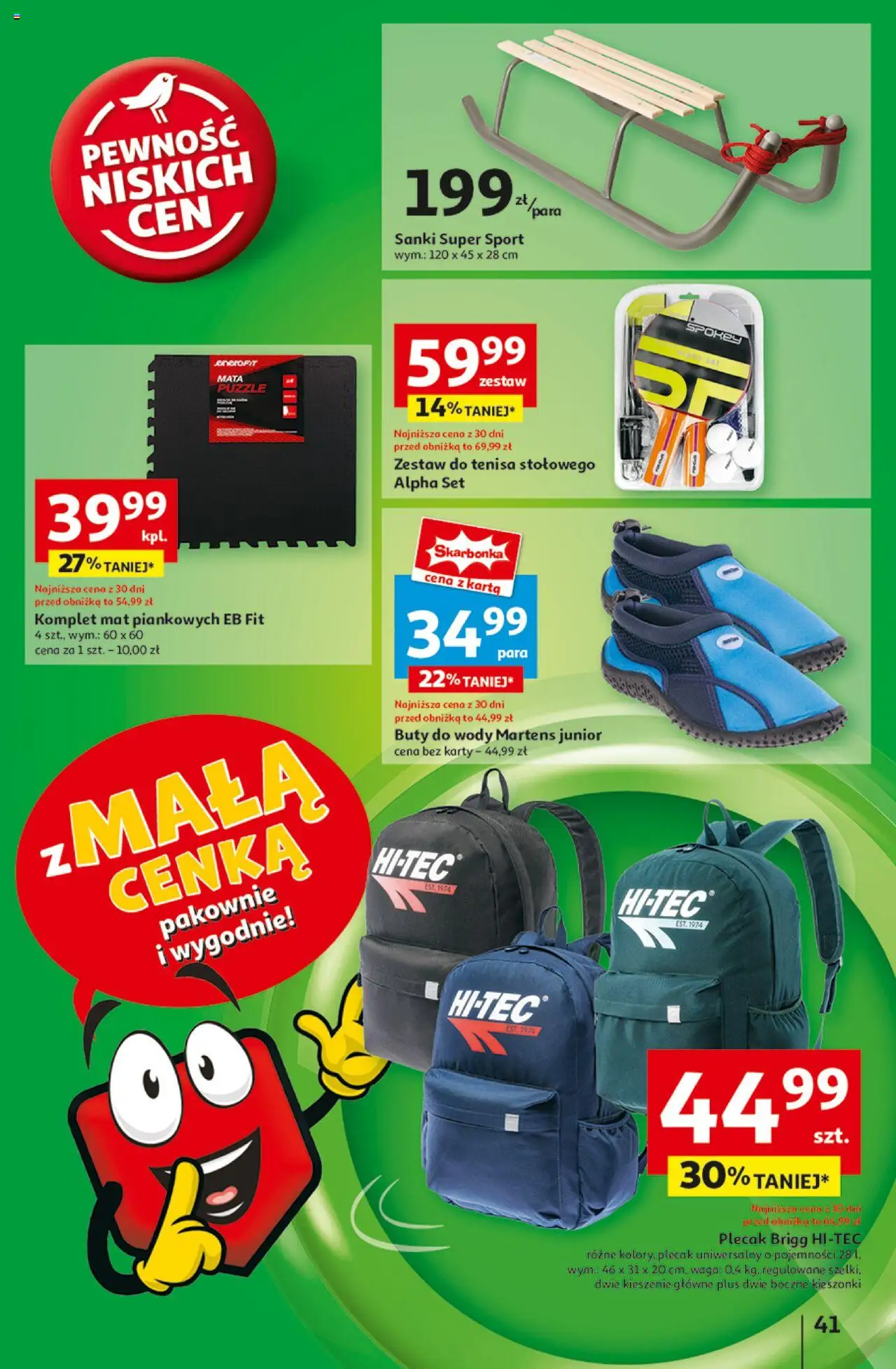 Auchan Z Małą Cenką Dźwigniesz Więcej Hipermarket Gazetka ważna od 06.02.2025 do 12.02.2025 strona 48