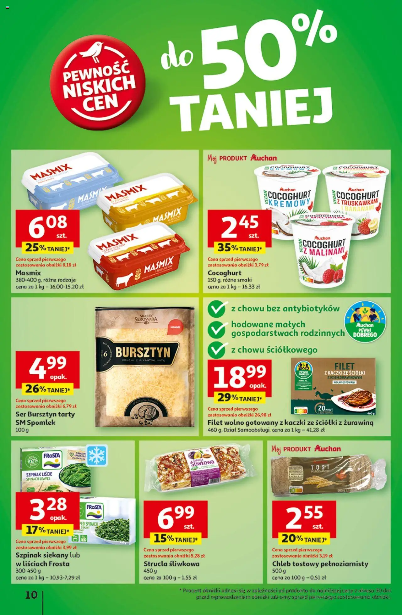 Auchan Z Małą Cenką Dźwigniesz Więcej Hipermarket Gazetka ważna od 06.02.2025 do 12.02.2025 strona 10