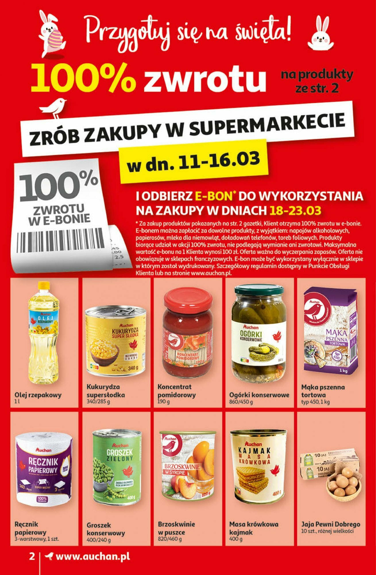 Auchan Gazetka ważna od 07.03.2024 do 13.03.2024 strona 2