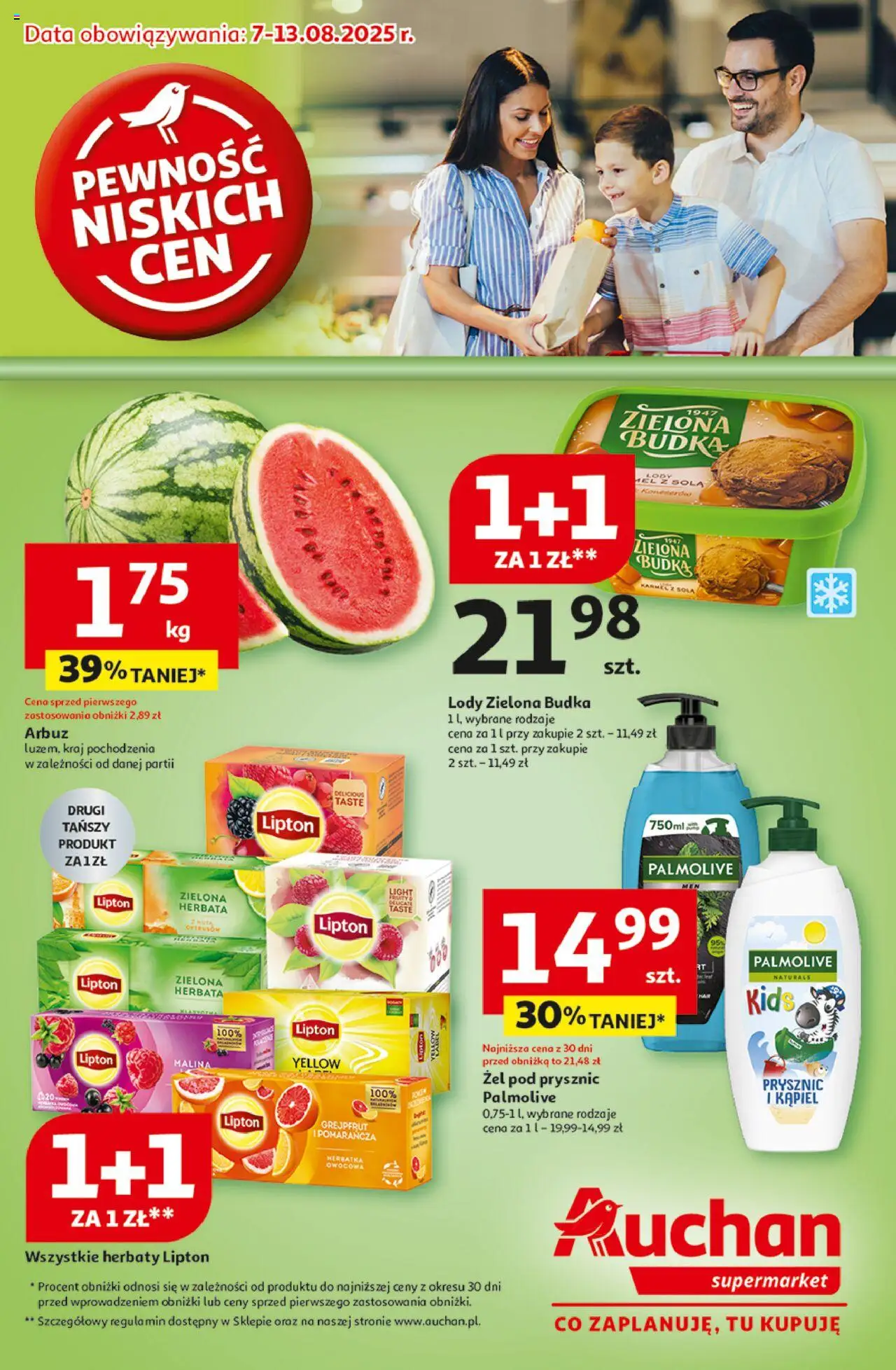 Auchan Gazetka ważna od 07.08.2025 do 13.08.2025 strona 1
