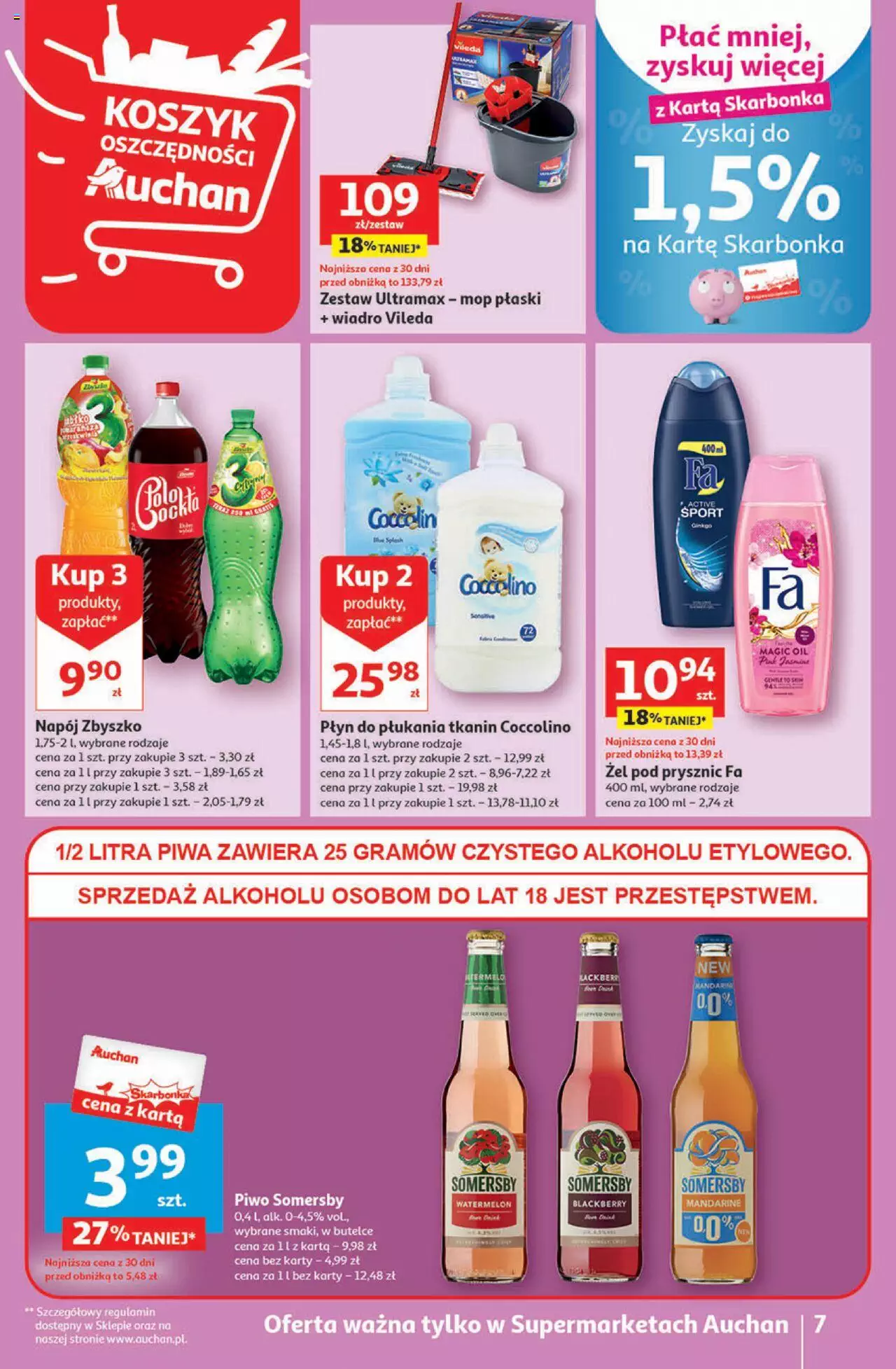 Auchan Gazetka ważna od 07.09.2023 do 13.09.2023 strona 7